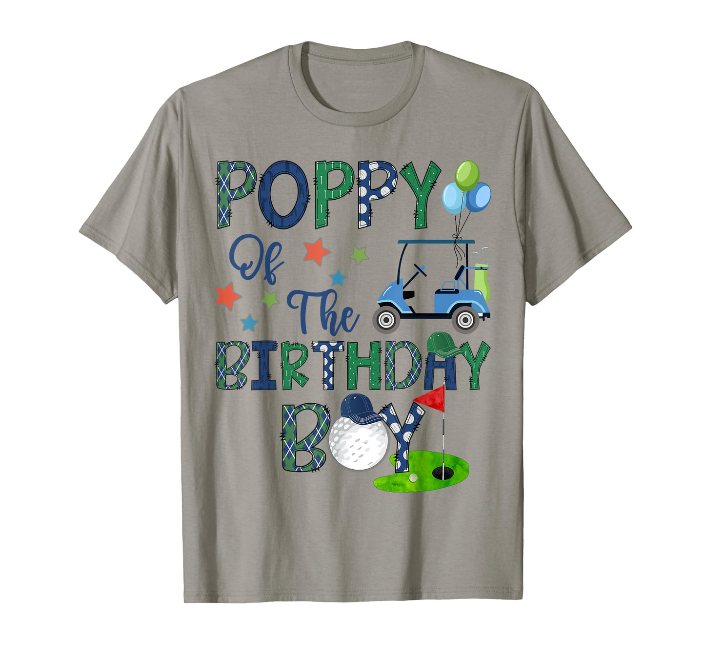 Poppy Of The Birthday Boy Hole In One Golf Lover T-Shirt
