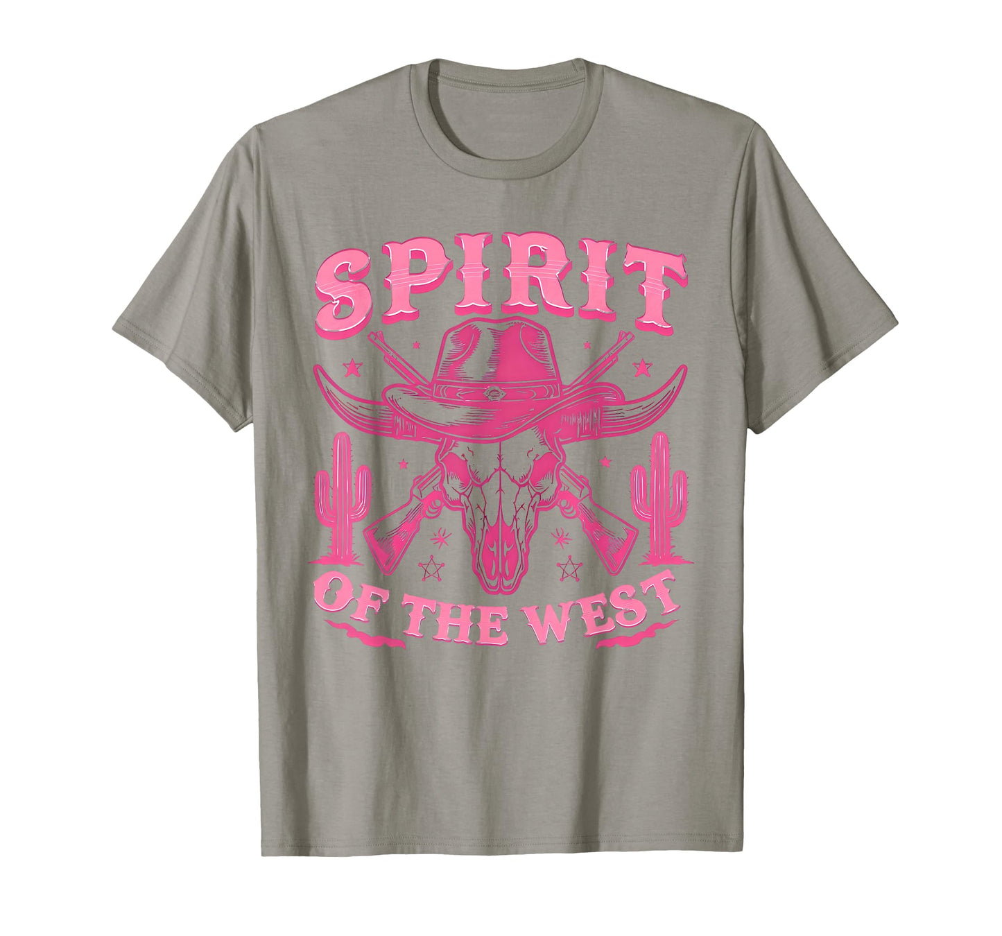 Spirit Of The West Coquette Western Country Graphic Cowgirl T-Shirt