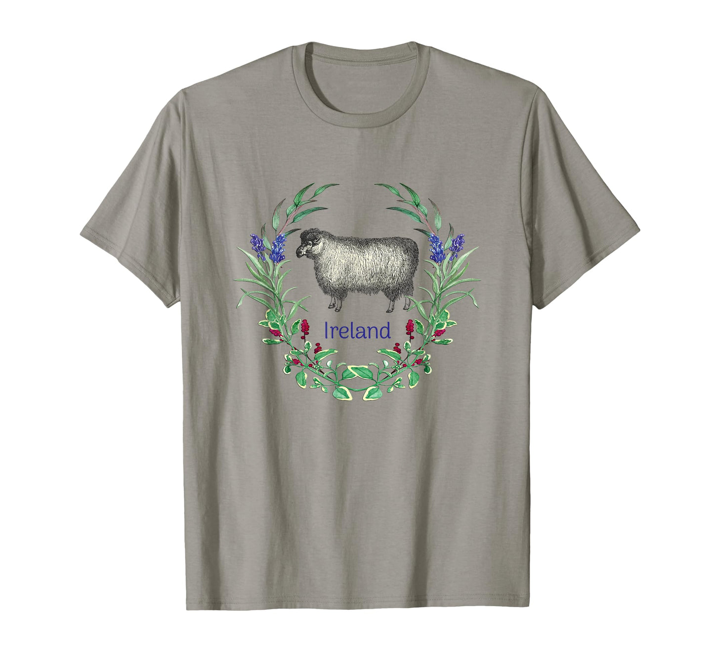 Ireland Sheep Farm Sheep Farming Sweden Artwork UK Souvenir T-Shirt