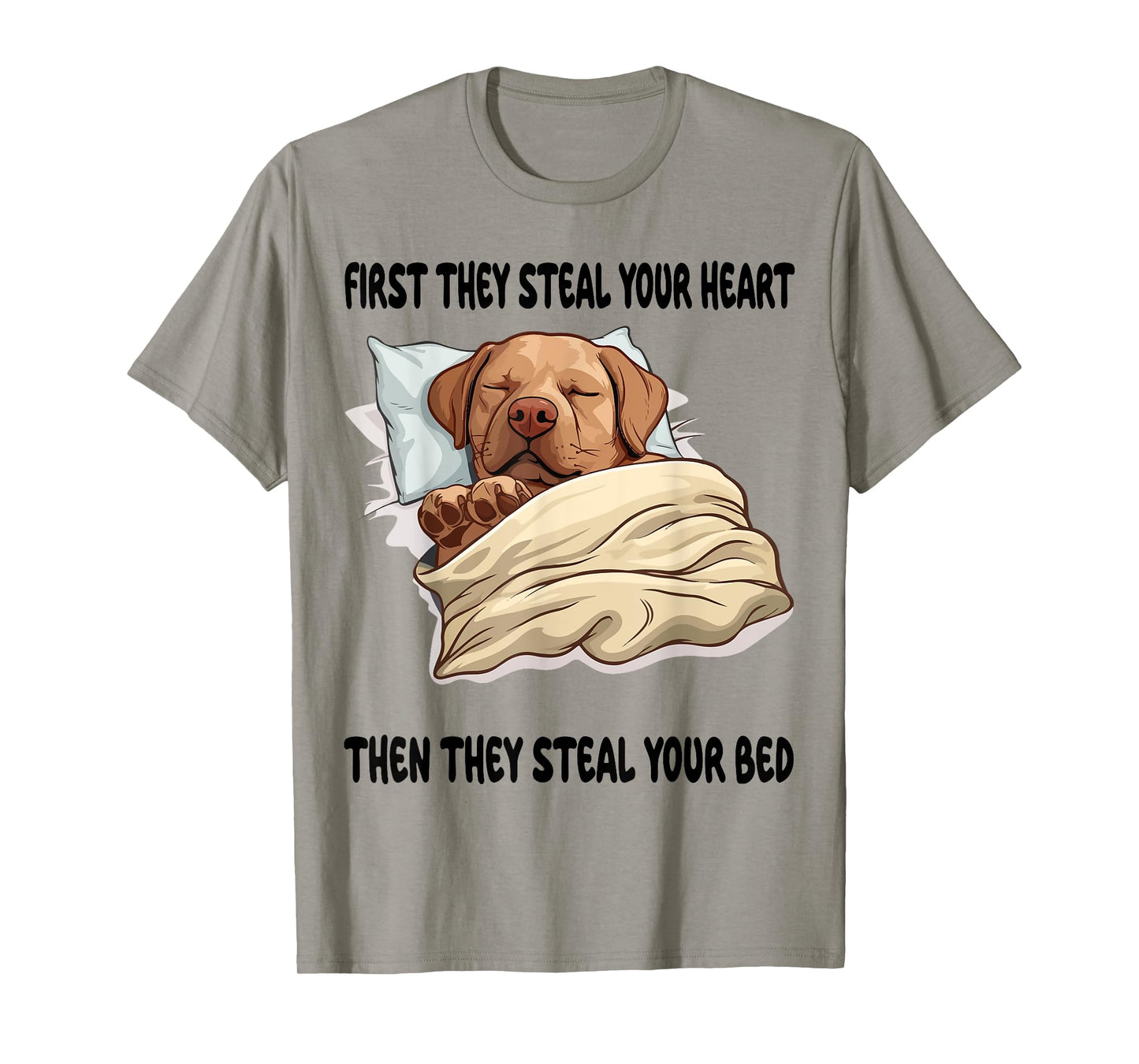 Labrador Sleeping Pajamas Nightgown T-Shirt