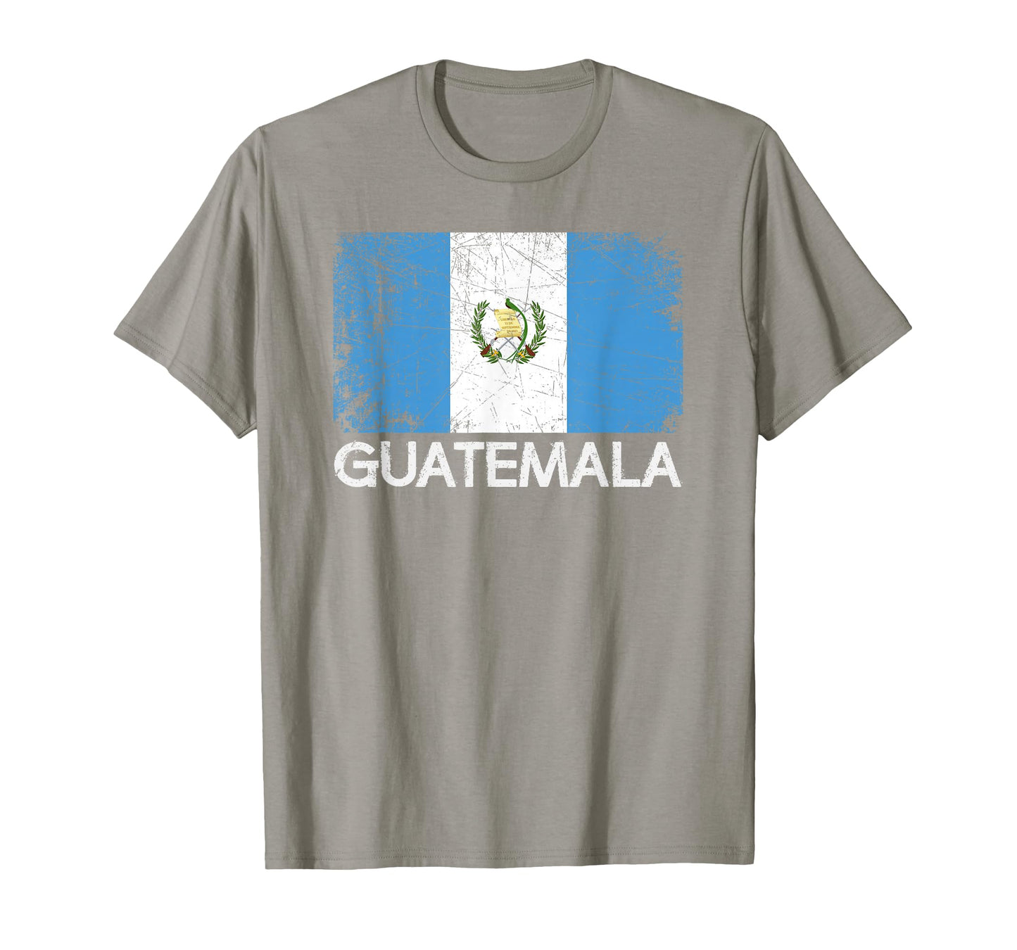 Guatemalan Flag T-Shirt | Vintage Made In Guatemala Gift T-Shirt