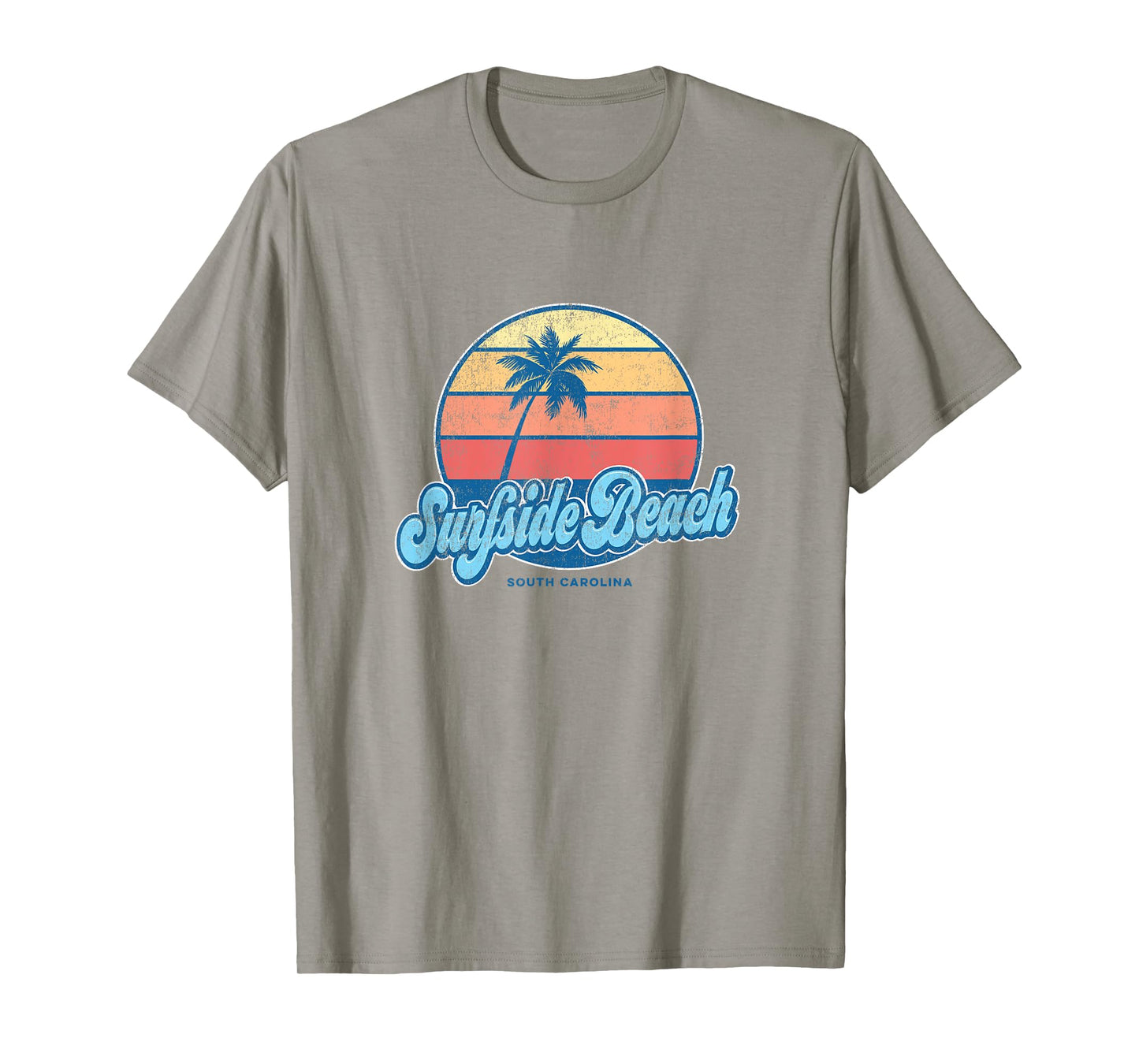 Vintage Surfside Beach South Carolina SC Classic 70s Retro S T-Shirt