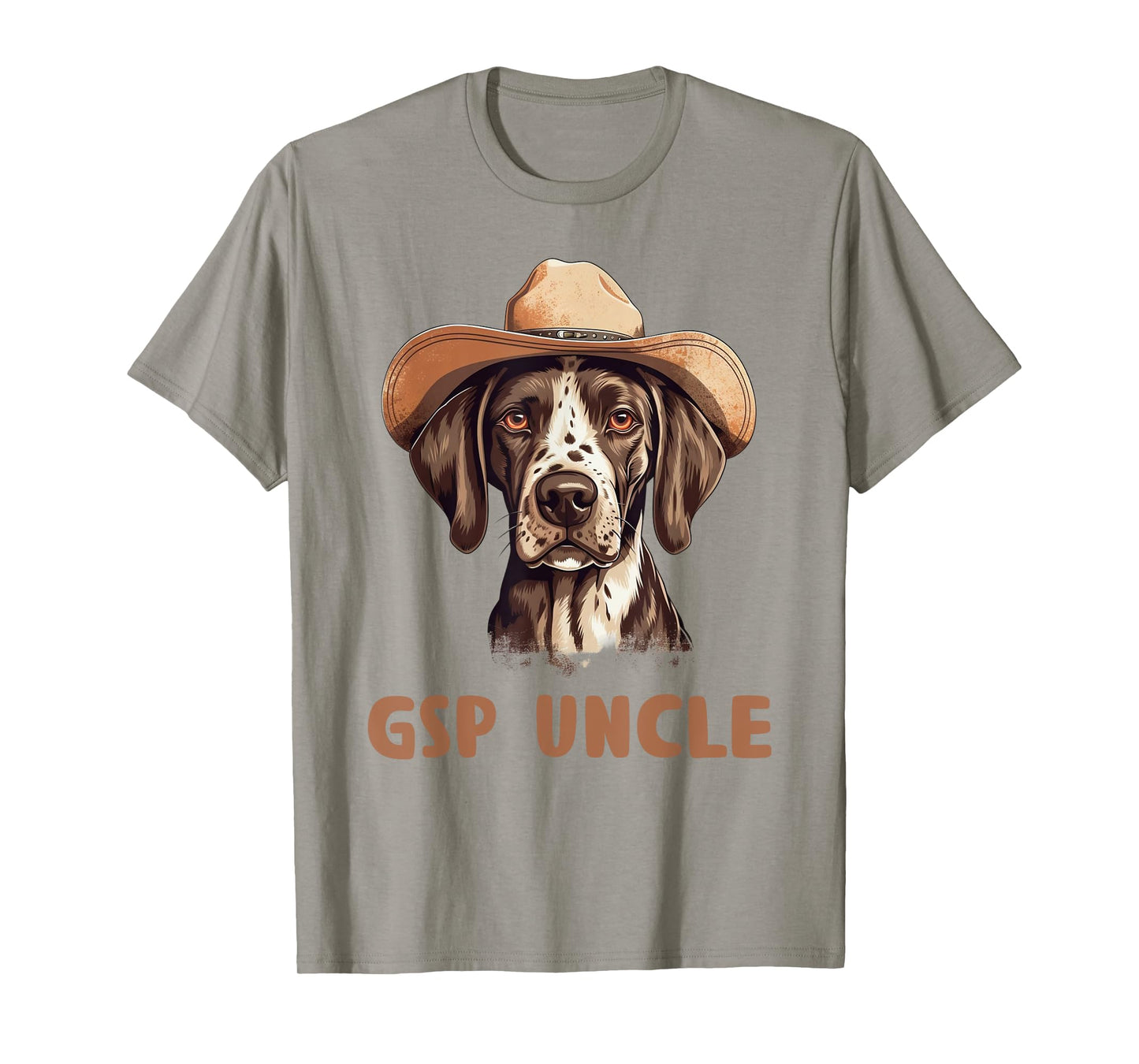 Cute GSP Uncle Dog Lover Gift German Shorthaired Pointer T-Shirt