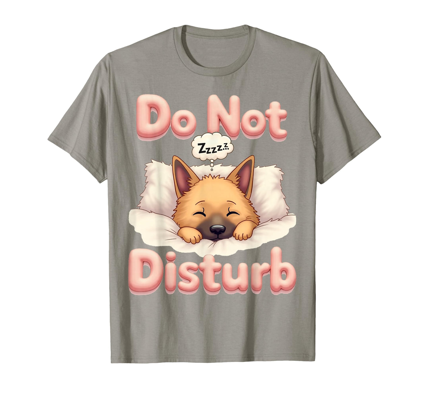 Do Not Disturb Dog Funny German Shepherd Pajamas T-Shirt