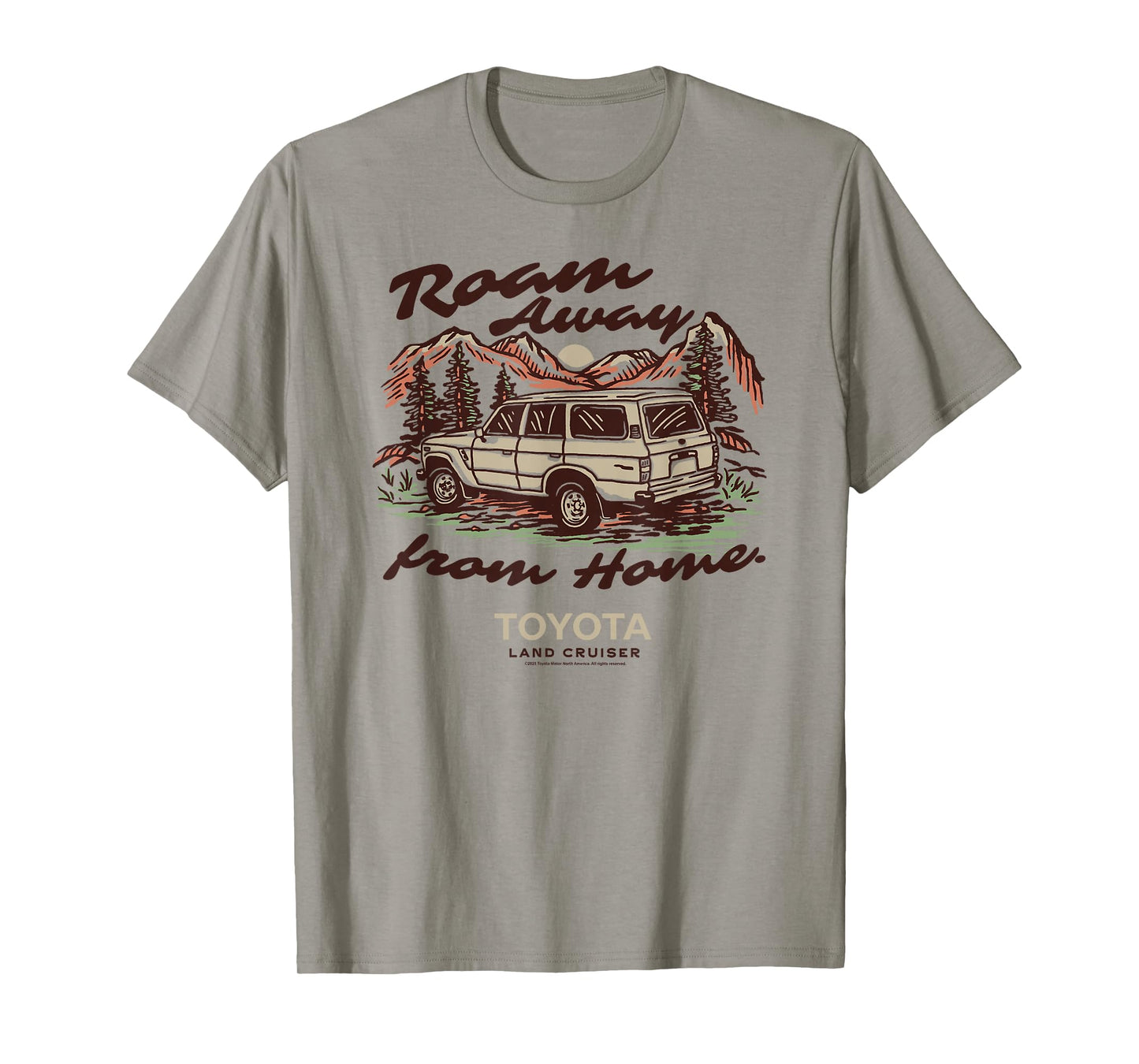 Toyota Land Cruiser Roam Away From Home Landscape Poster T-Shirt