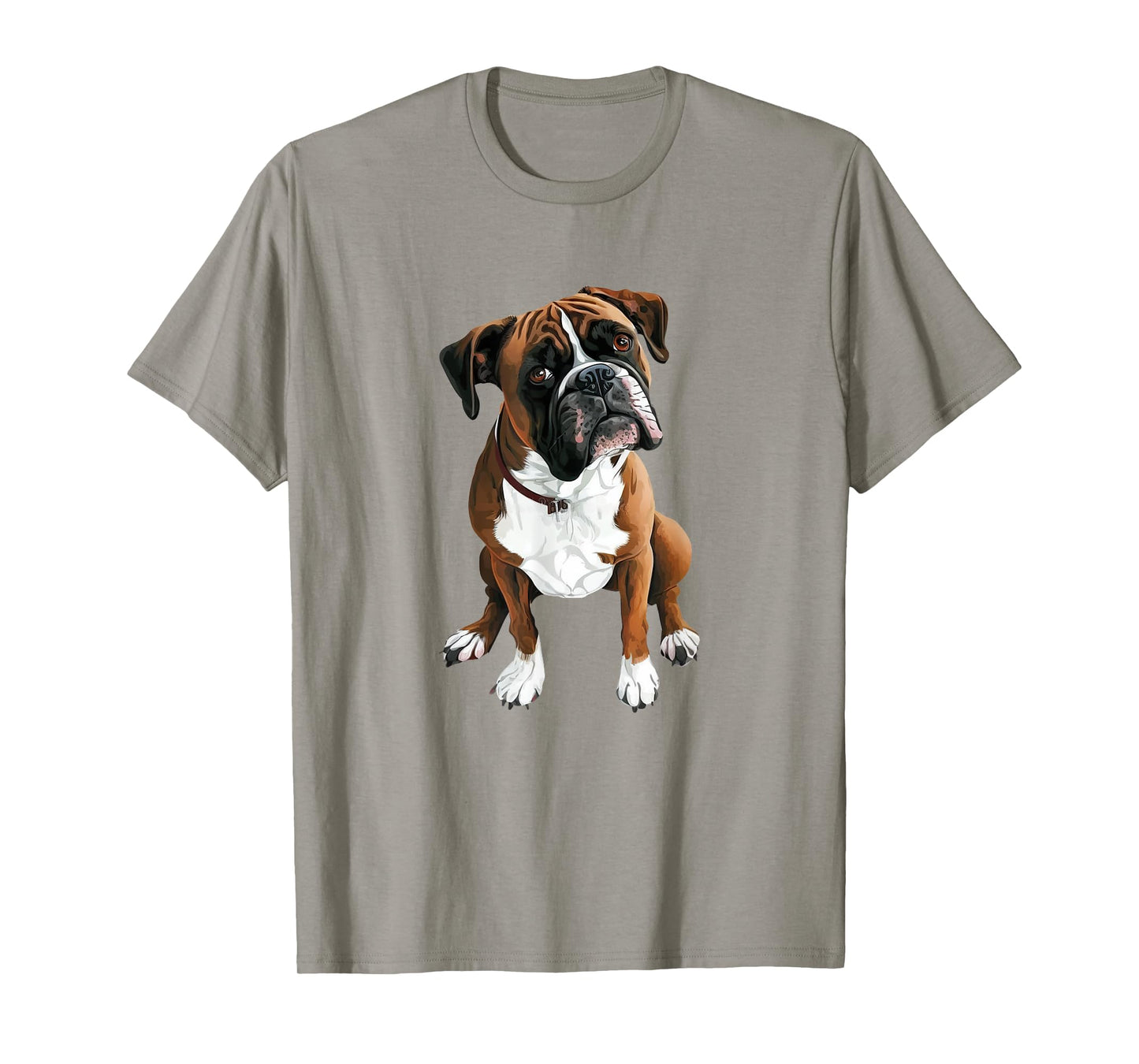 Adorable Boxer Dog Lovers Design for T-Shirt