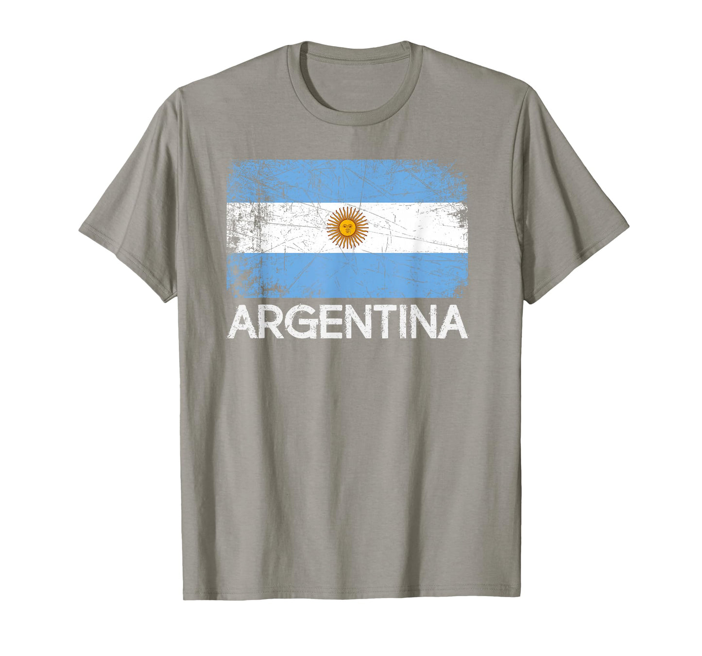 Argentinian Flag T-Shirt | Vintage Made in Argentina Gift T-Shirt