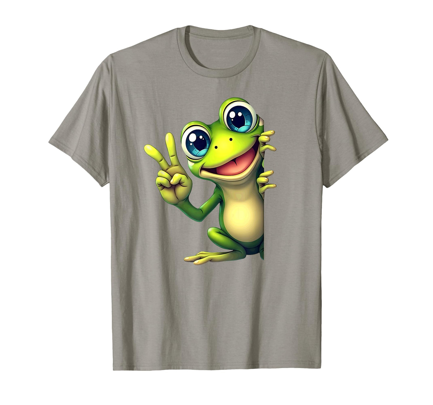 Cute Frog Peace Sign T-Shirt