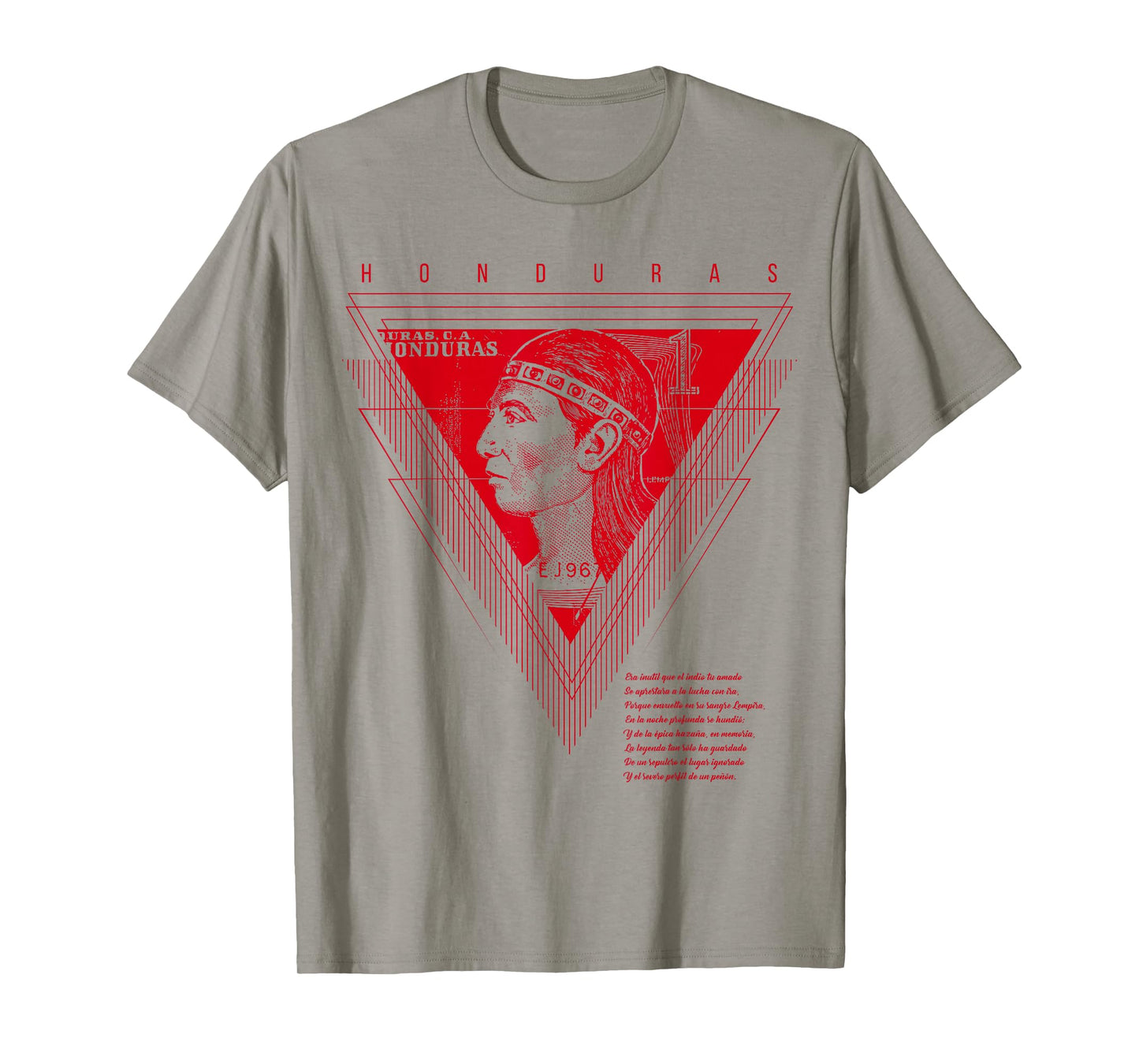 Honduras, Lempira, himno nacional T-shirt T-Shirt