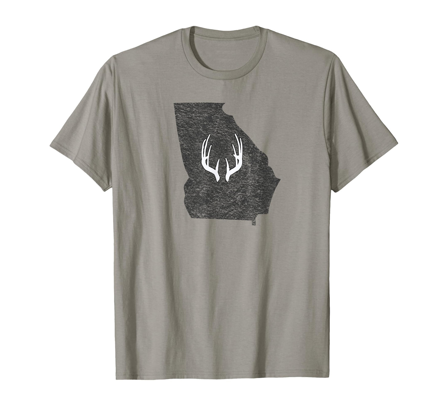 Georgia GA Deer Hunting Shed Antlers Design T-Shirt