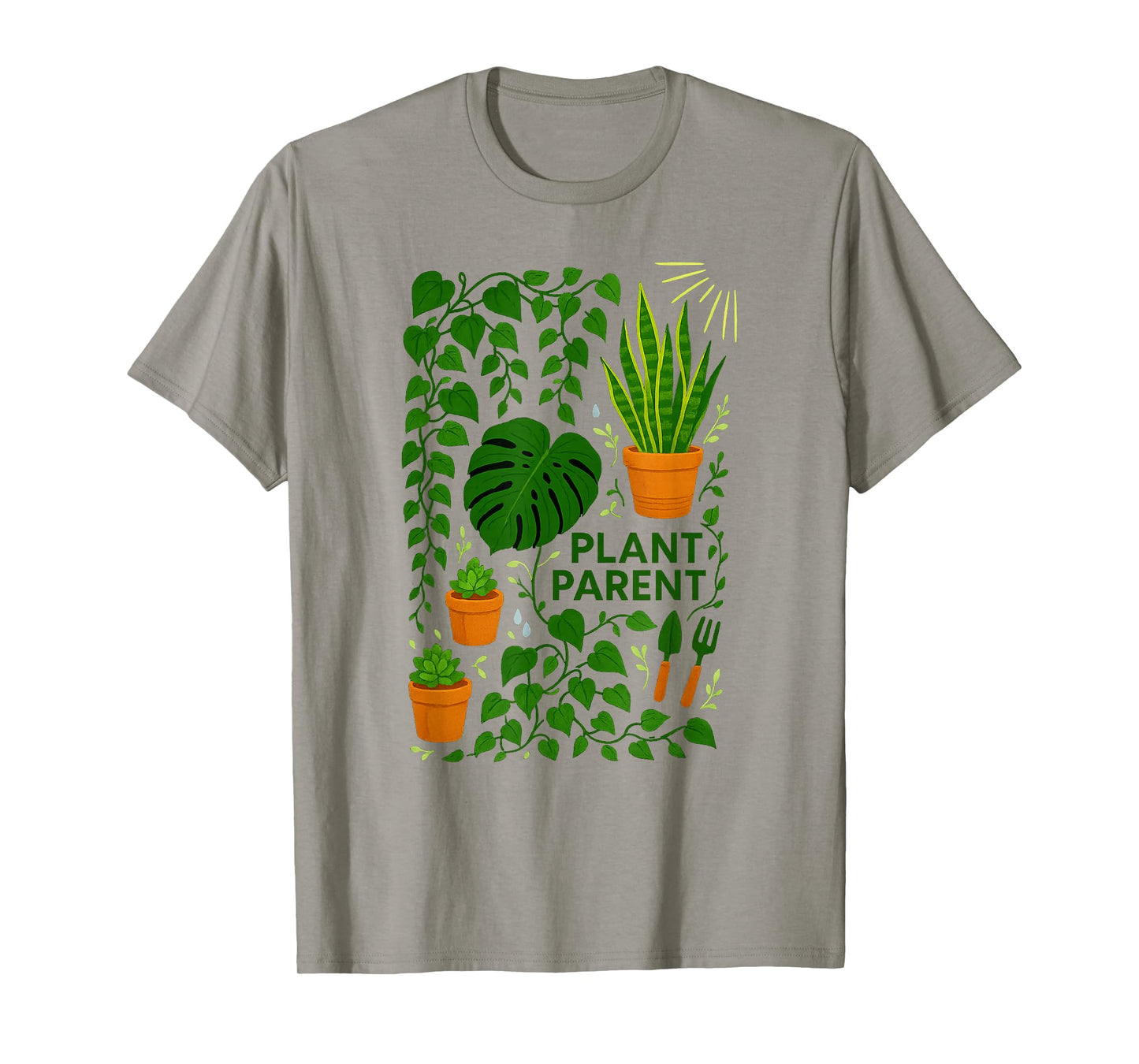 Plant Parent Life - Green Thumb Botanical Wellness T-Shirt