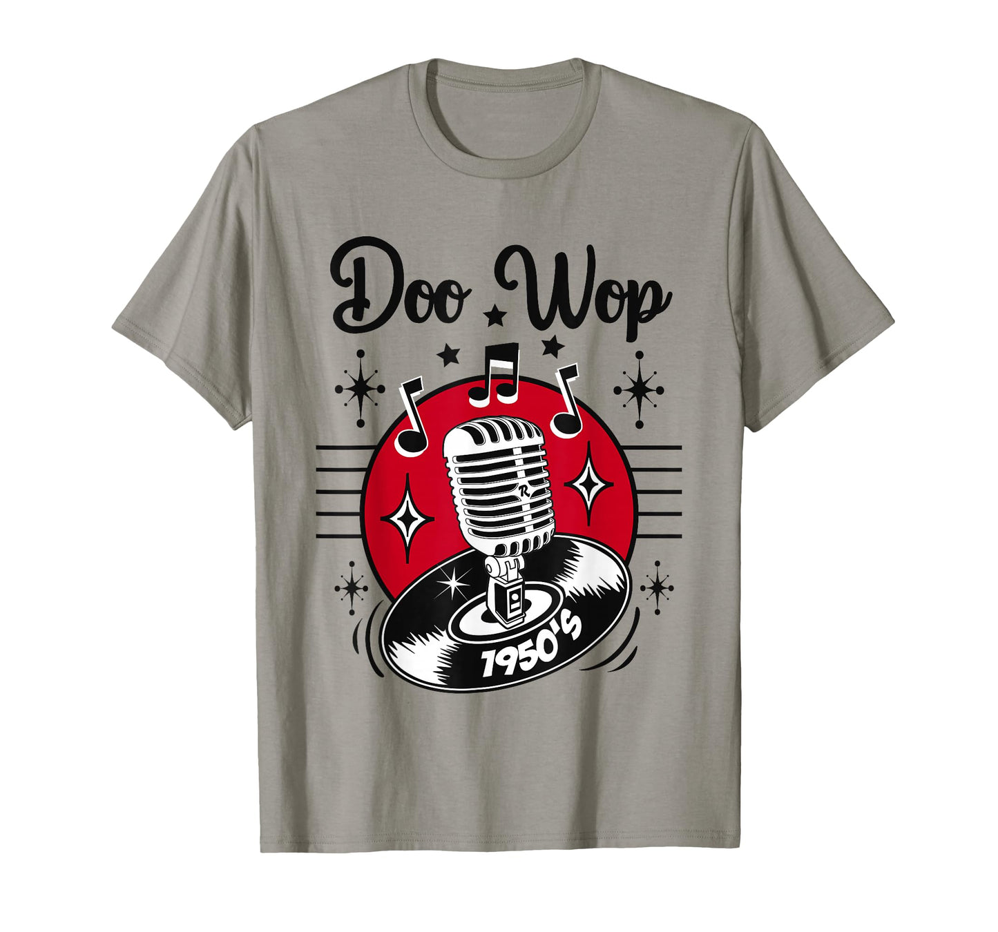 Doo Wop Costume Retro 50s Clothes Sock Hop Rockabilly Tshirt T-Shirt