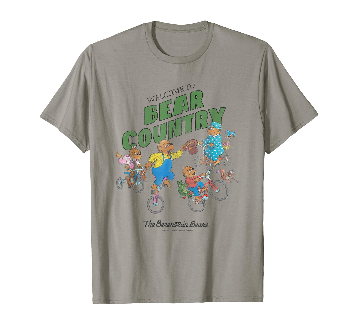 The Berenstain Bears Welcome to Bear Country Vintage Book T-Shirt