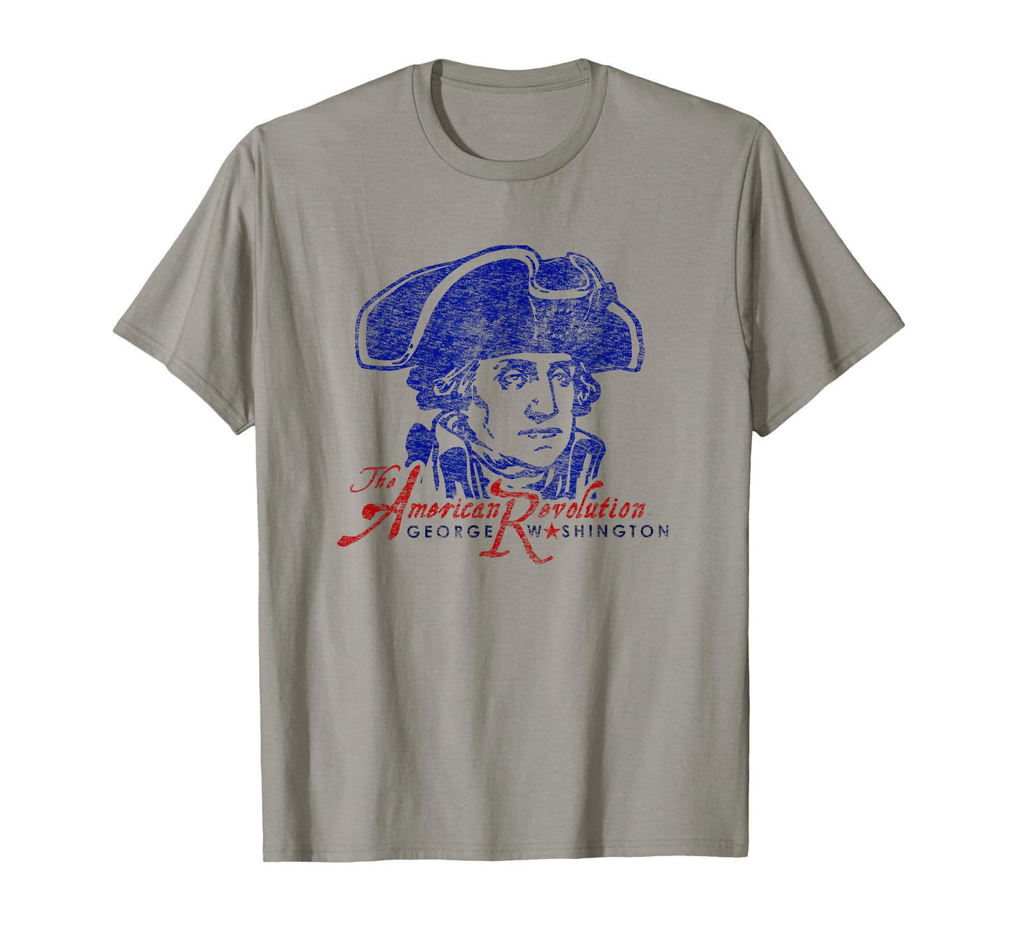 George Washington American Revolution Vintage Patriotic T-Shirt