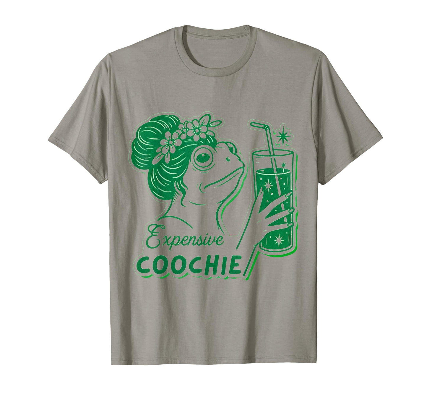 Expensive Coochie Exchange Funny Girls Trip Swap Gag Gift Fu T-Shirt