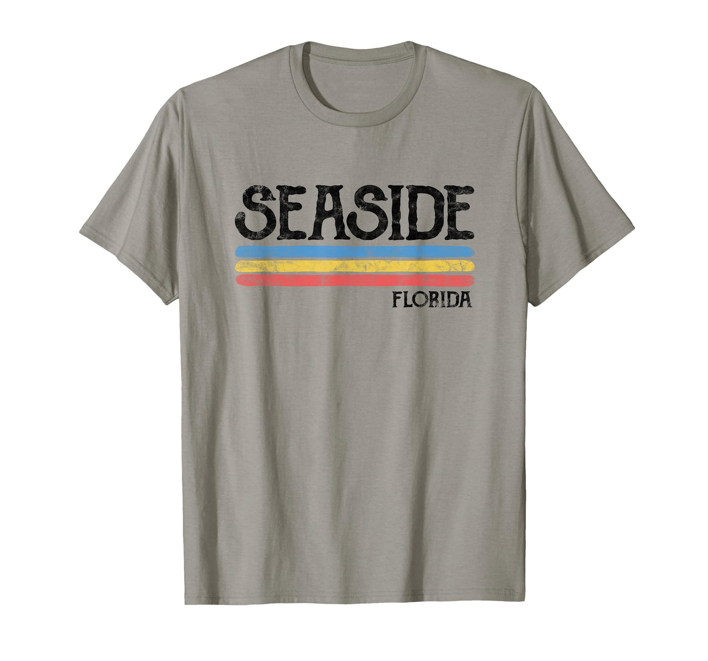 Vintage Seaside Florida FL Gift Love Souvenir Home T-Shirt