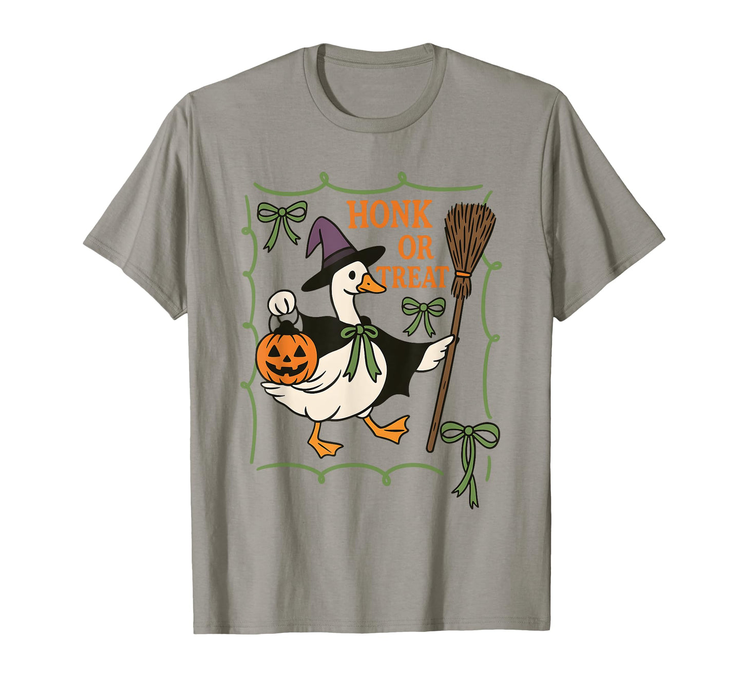 Toddler Goose Halloween Honk or Treat, Funny Spooky Vibes T-Shirt