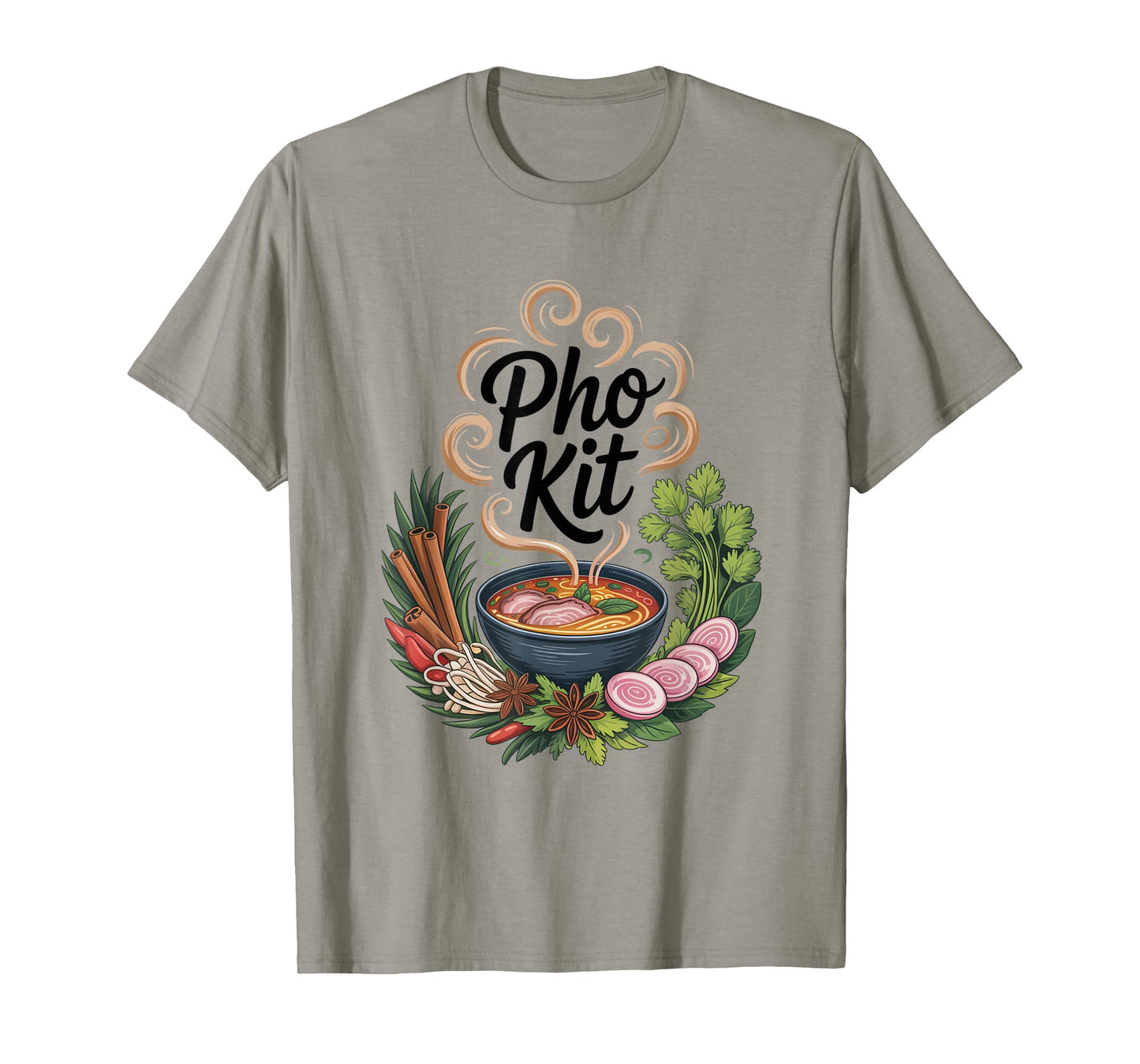Pho Kit Soup Ingredients Pho Broth at Home Funny Pho Lover T-Shirt
