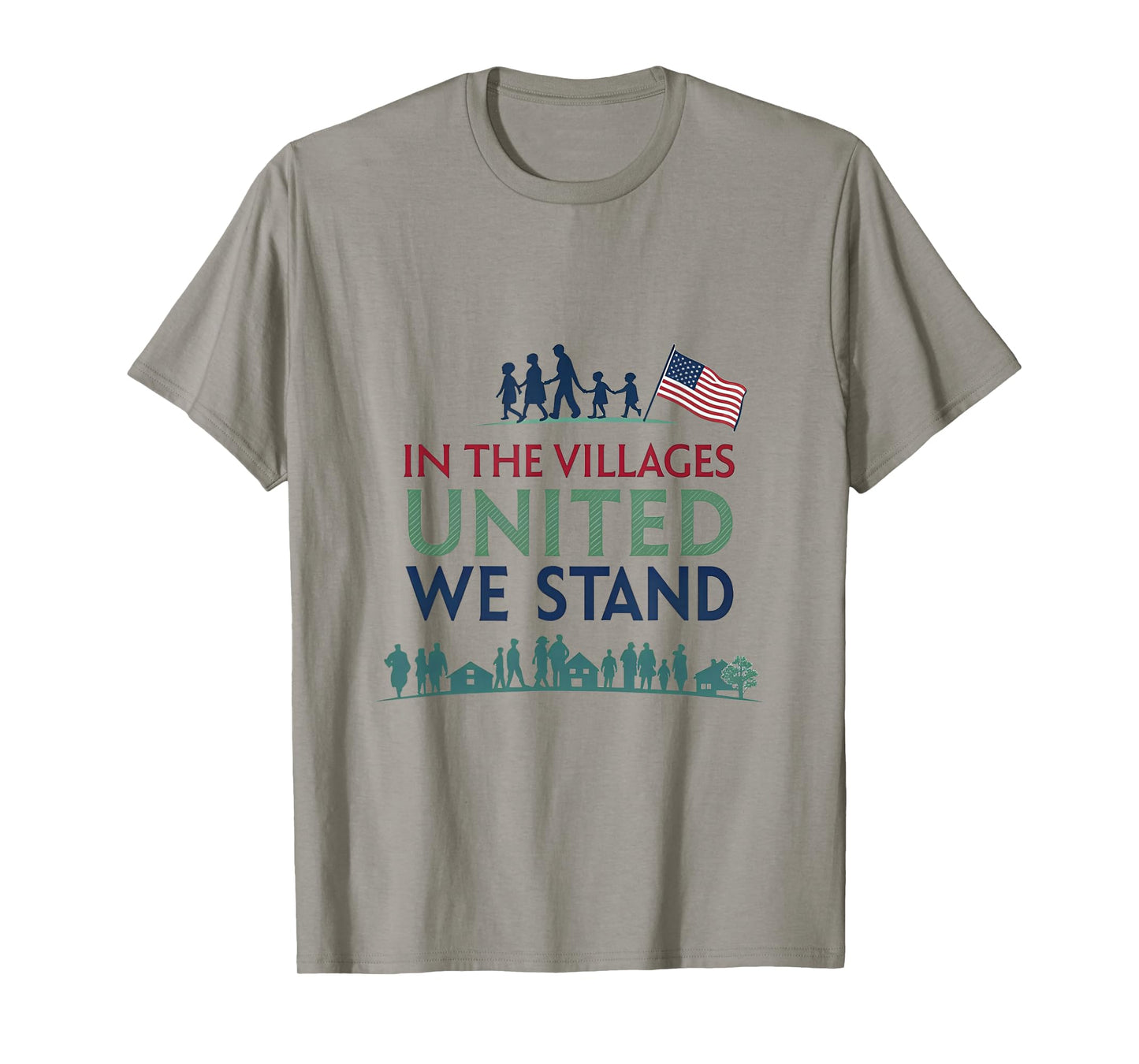 in The Villages United We Stand Community Pride Retirement T-Shirt