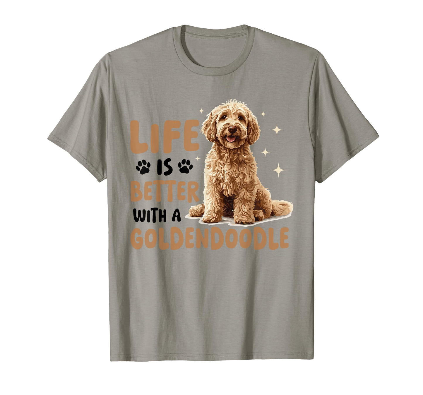 Goldendoodle Dog Breed Life is Better with a Goldendoodle T-Shirt