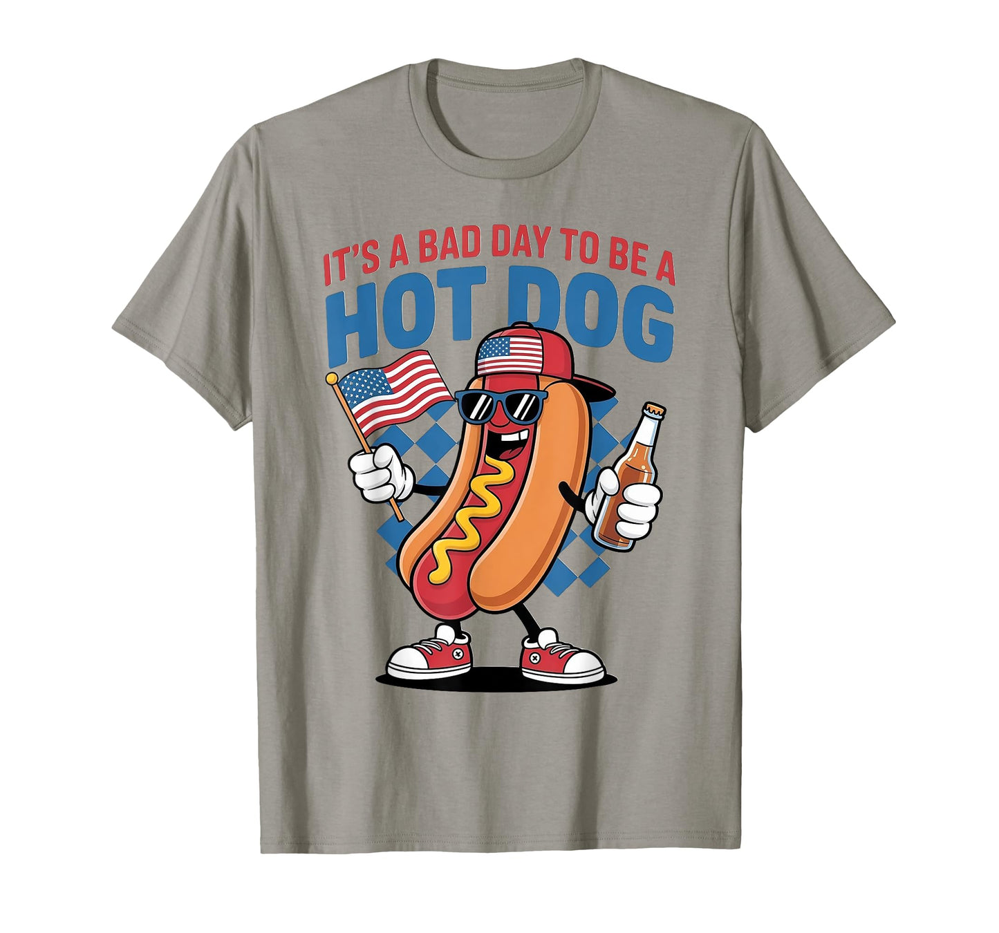 It's A Bad Day To Be A HotDog T-Shirt for Men Women