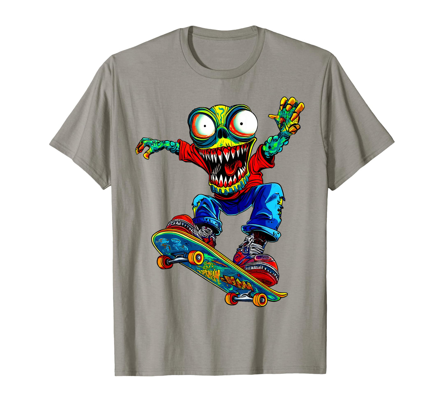 Monster Skateboard T-Shirt