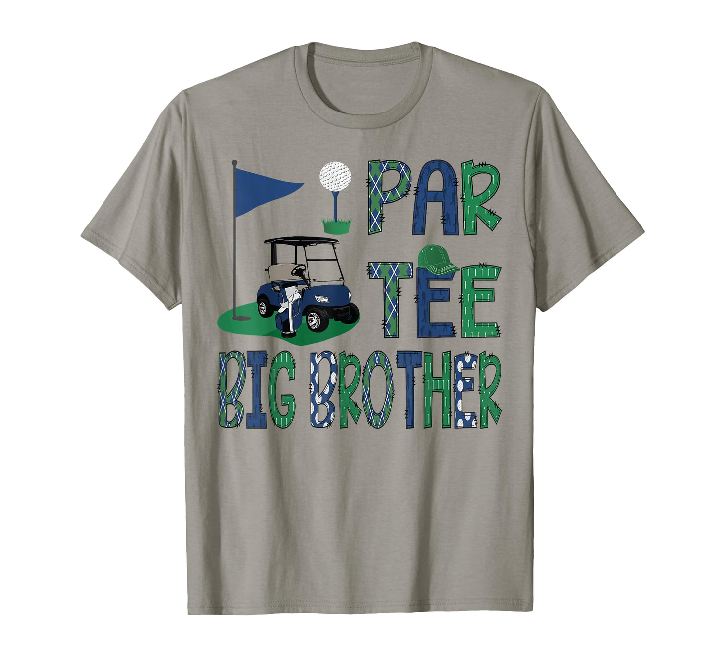 Par-Tee Big Brother Golf Lover Birthday Family Matching T-Shirt
