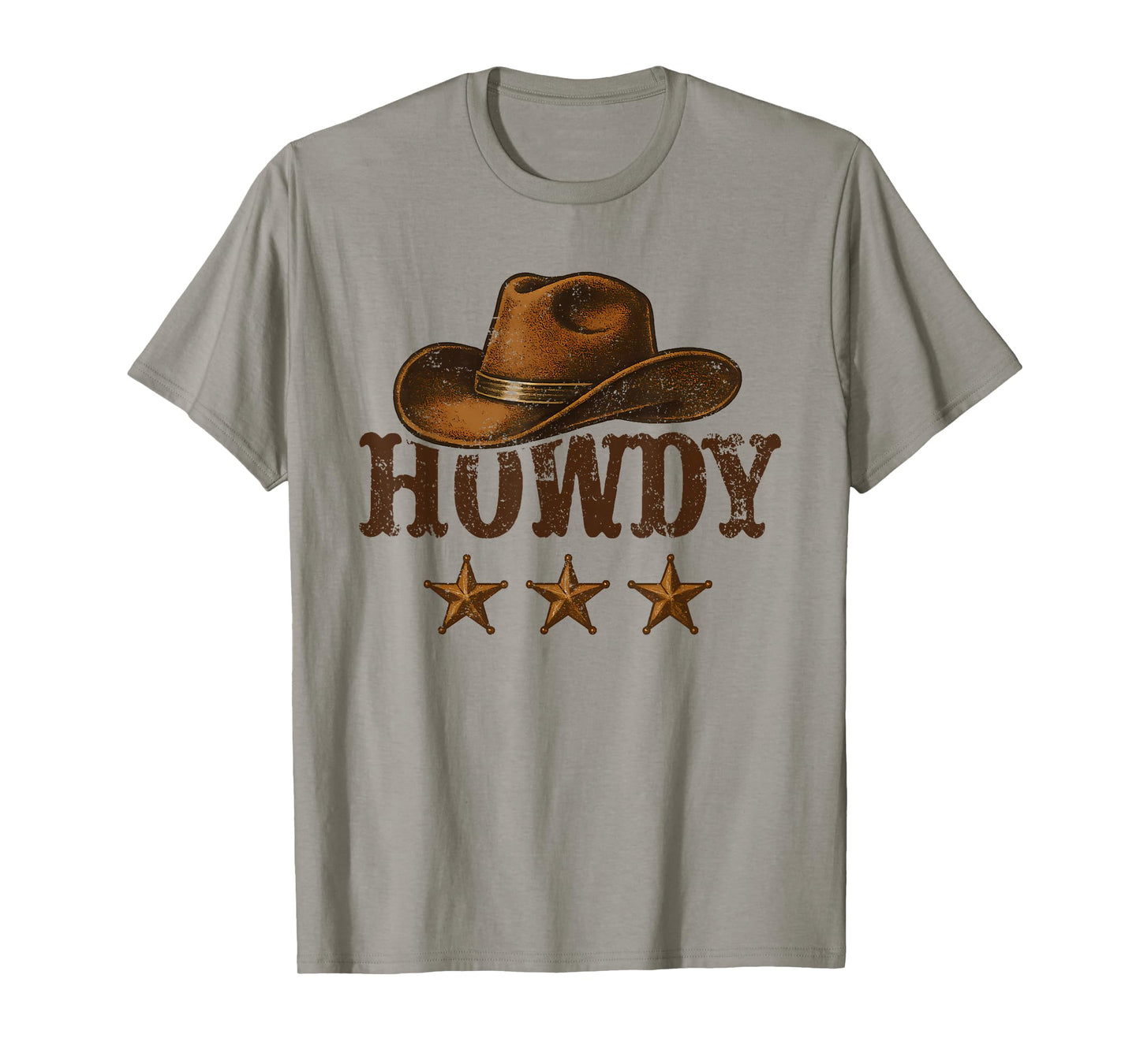 Vintage Cowboy Cowgirl Rodeo Hat Western Country Howdy T-Shirt