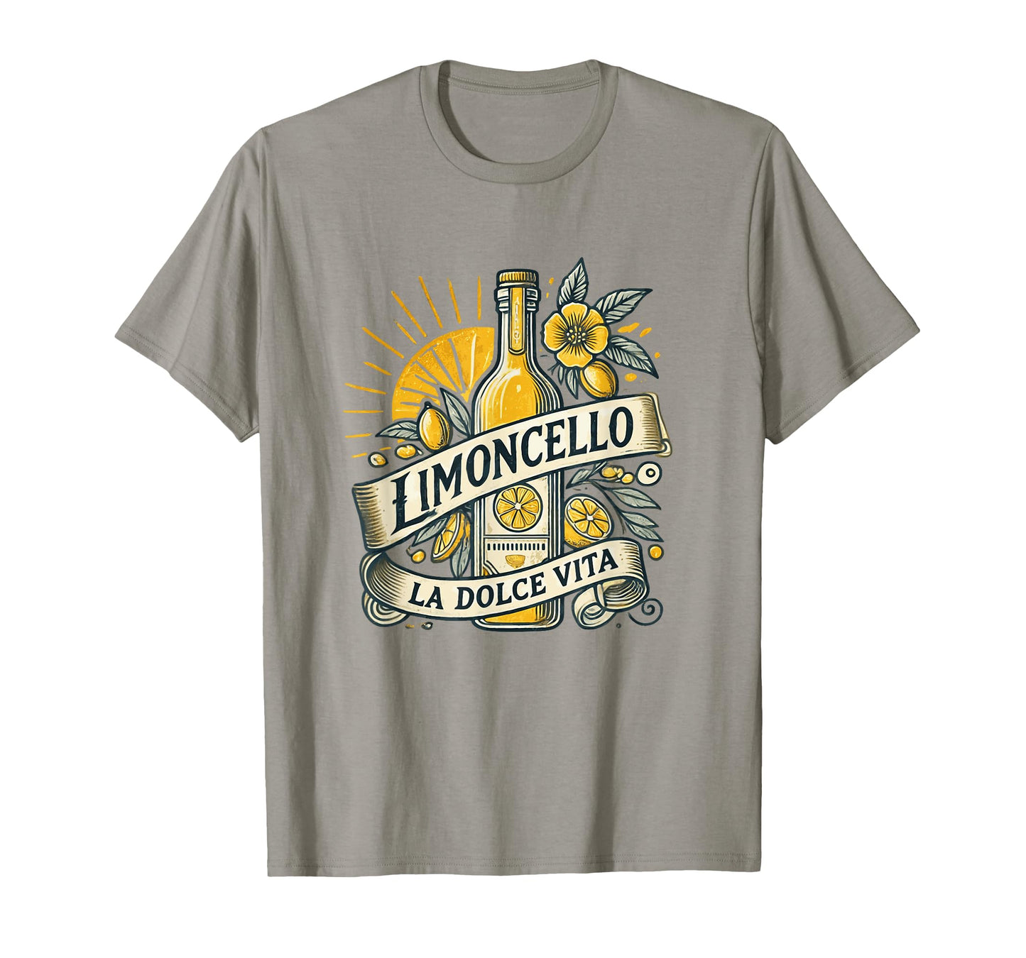Limoncello La Dolce Vita Team Italy Amalfi Lemon Spray T-Shirt