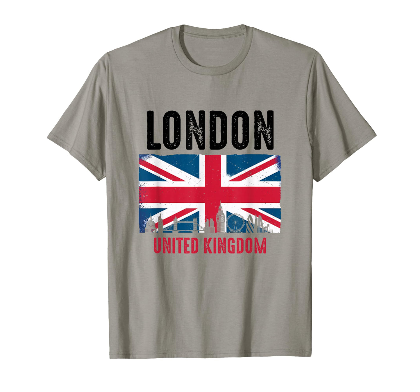 London England Vintage UK United Kingdom Flag British City T-Shirt