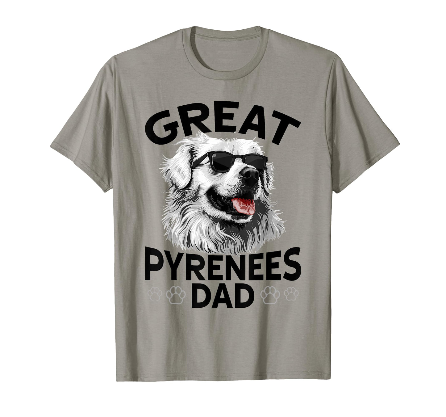 Great Pyrenees Dog Breed Great Pyrenees Dad T-Shirt for Men Women Girls Kids