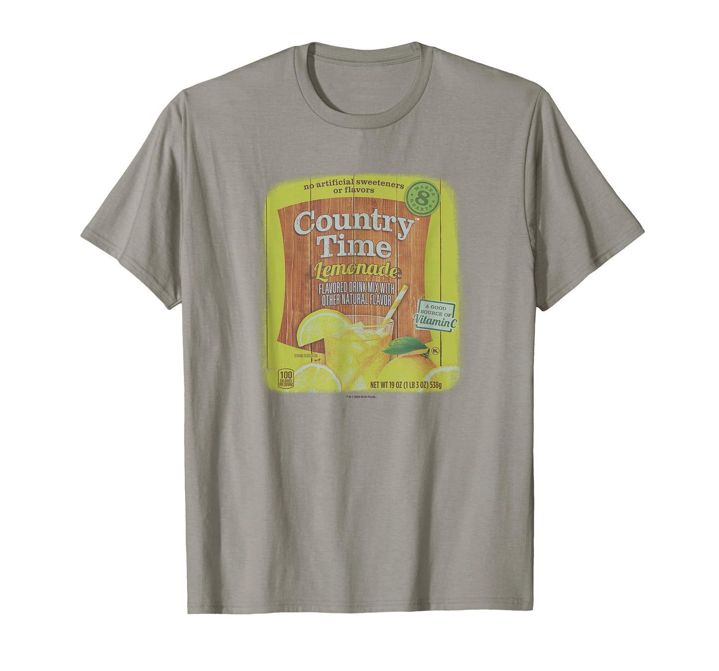 Country Time Lemonade No Artificial Sweeteners Retro Logo T-Shirt