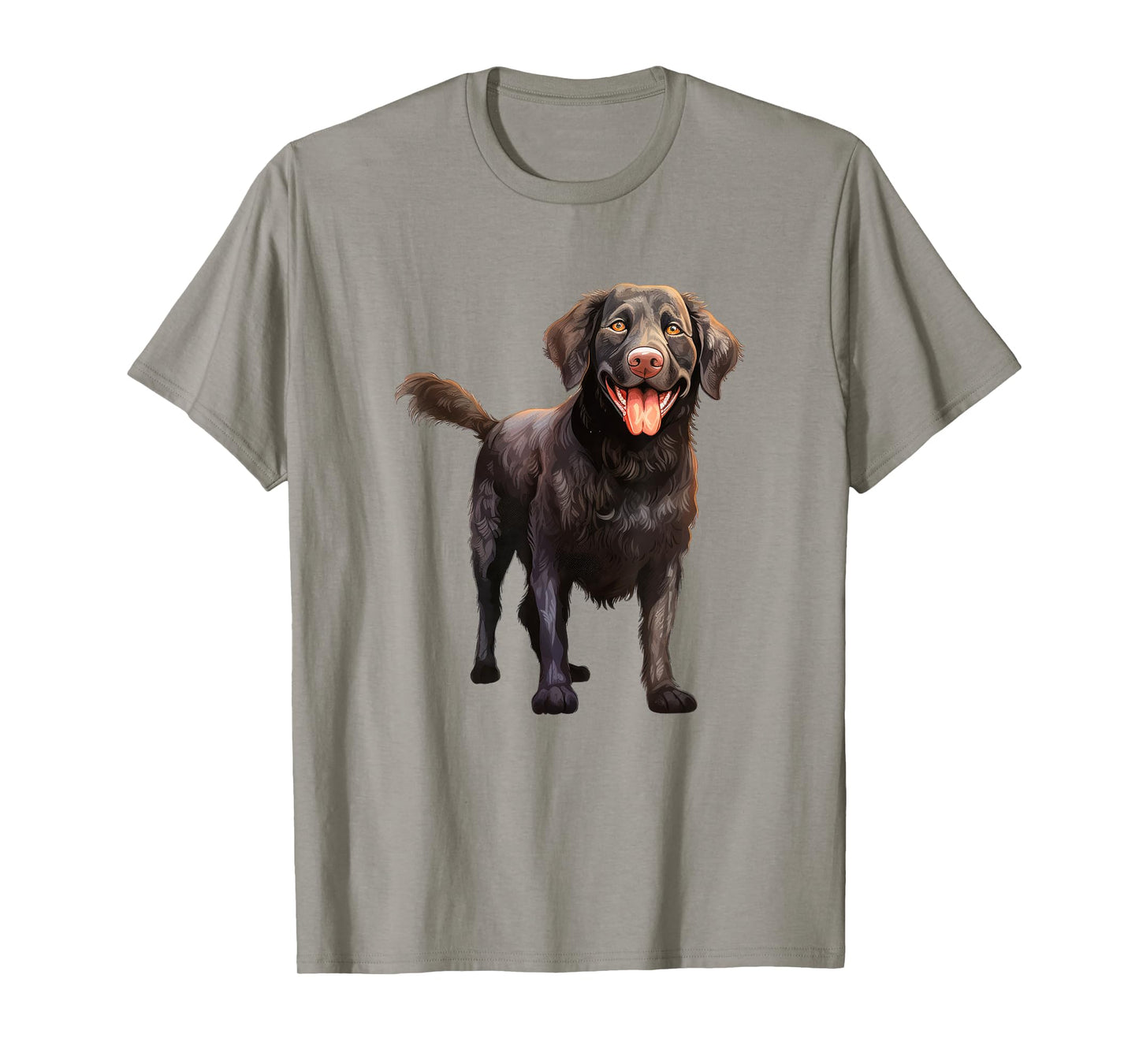Happy Black Labrador Retriever Dog Lovers T-Shirt