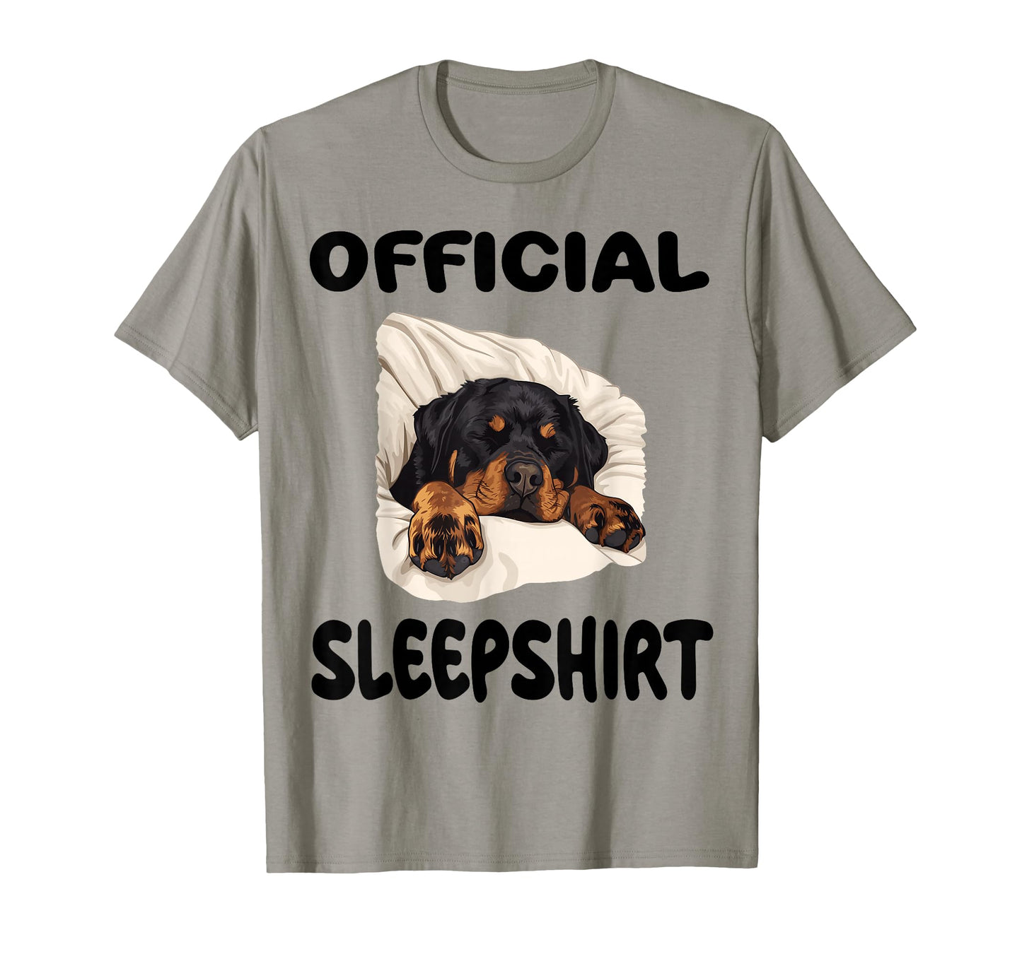 Rottweiler Rottie Dog Official Sleepshirt Pajamas Nightgown T-Shirt