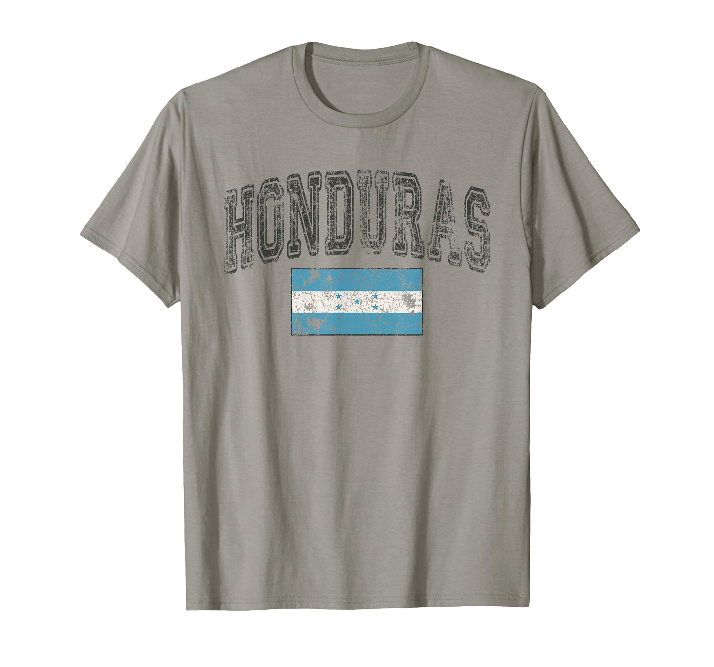 Vintage Retro Faded Honduras Flag Honduran Pride T-Shirt