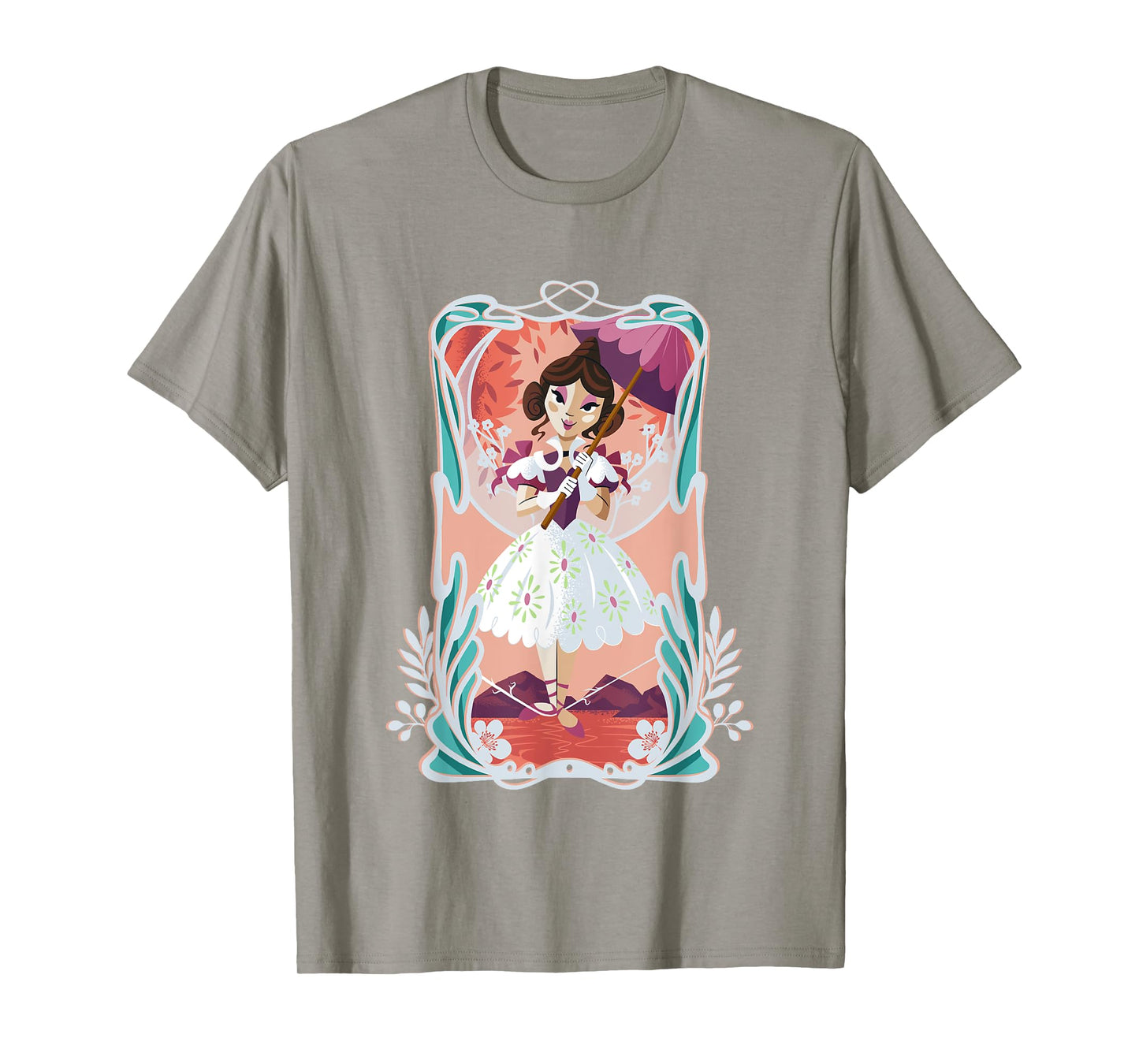 The Haunted Mansion Cute Sally Slater Tightrope Walker Frame T-Shirt