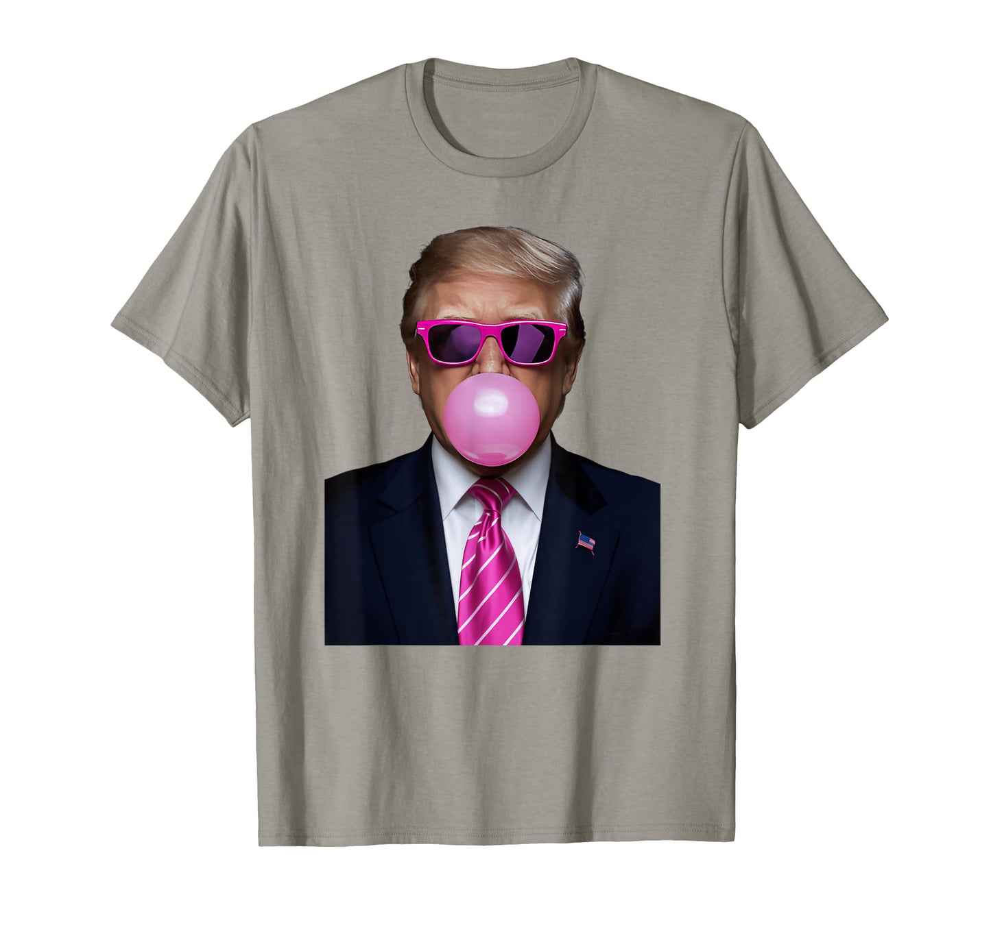 Funny Trump Daddys Home White House Tee Shirt - Unisex Adults - White - Short Sleeve - T-Shirt - Cartoon Bubble Theme - Classic Fit - Polyester 100%