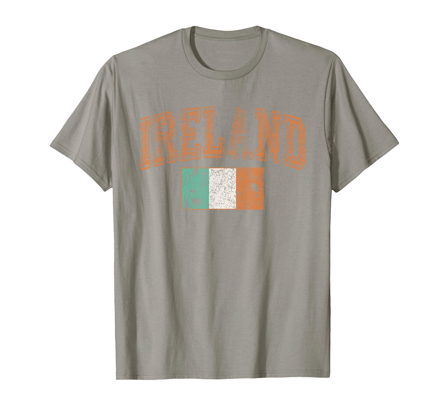 Vintage Retro Faded Ireland Flag Irish Pride T-Shirt