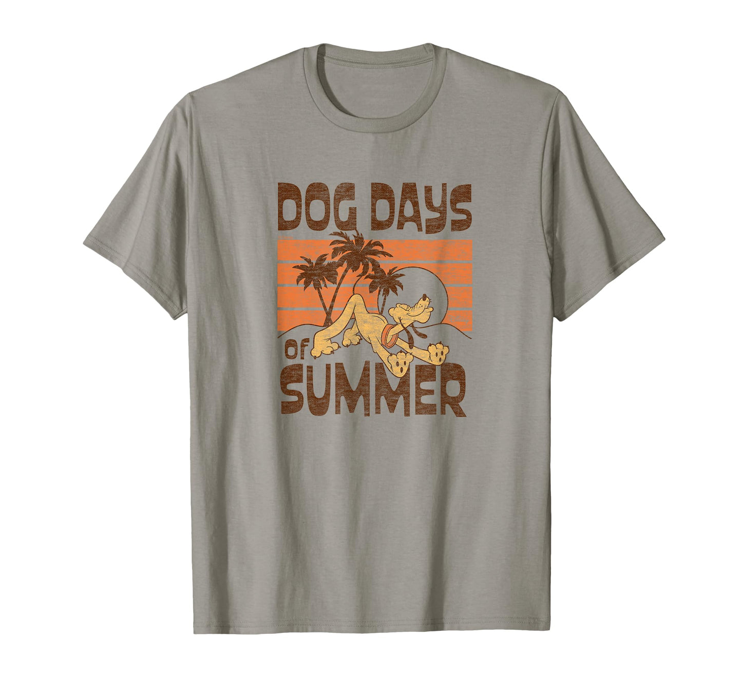 Disney - Dog Days of Summer Pluto Men Women Girls Kids T-Shirt