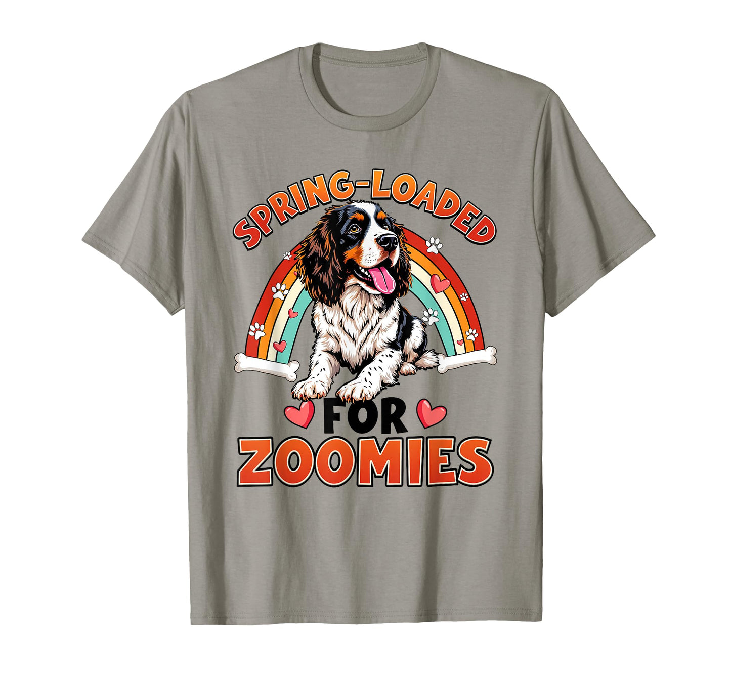 Funny English Springer Spaniel Design for Dog Lover T-Shirt