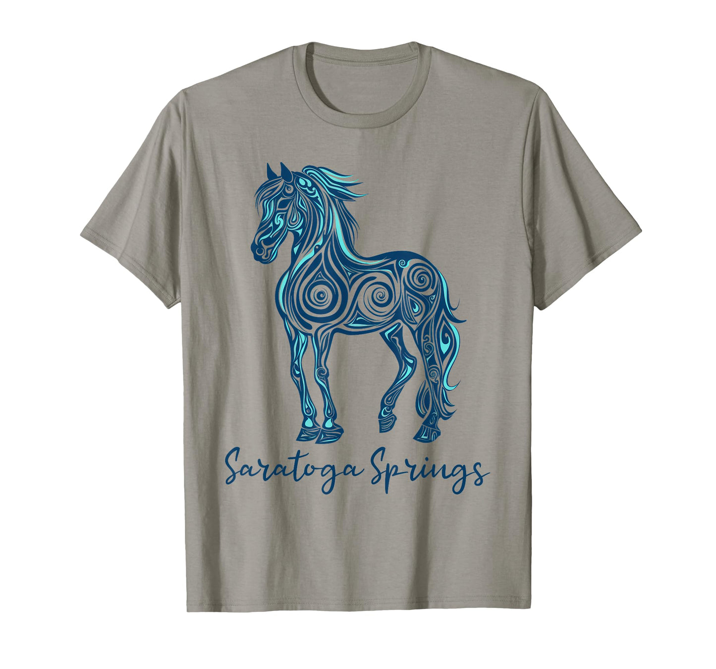 Saratoga Spring New York NY Horse Racing T-Shirt