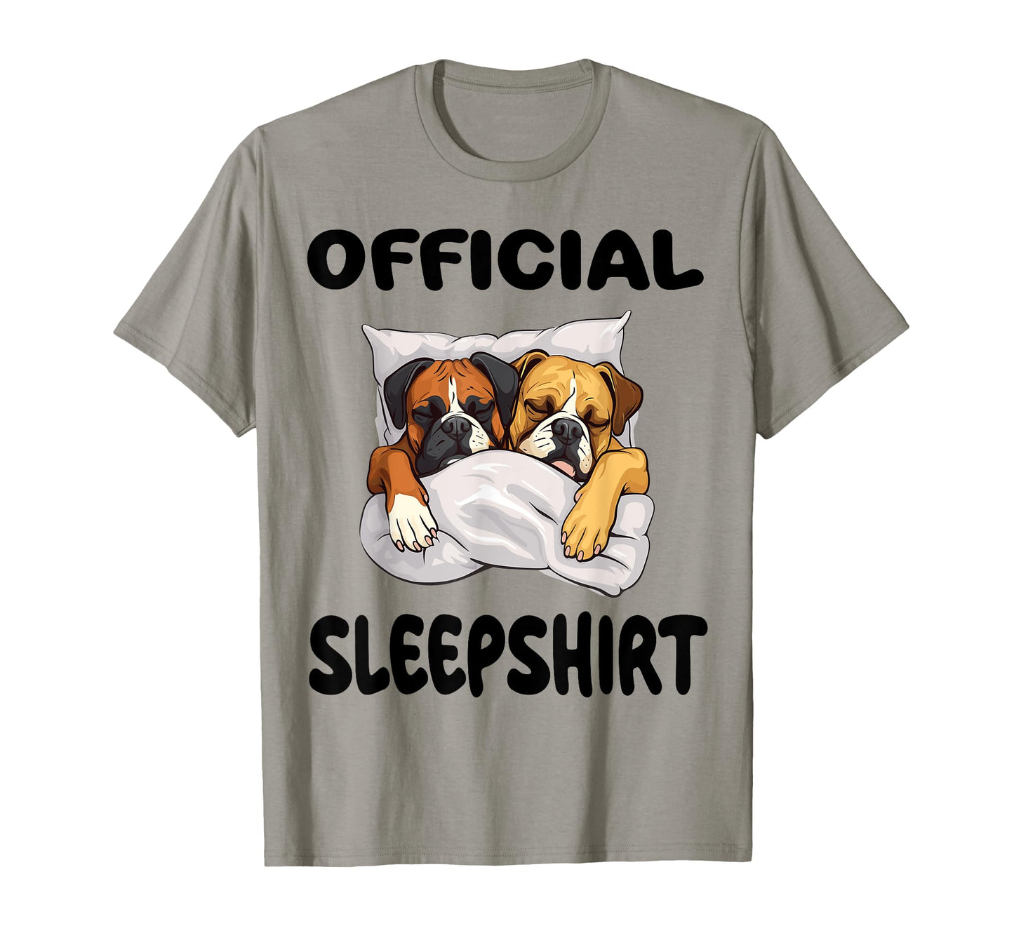 Boxer Dog Official Sleepshirt Pajamas Nightgown Men Women Kids T-Shirt