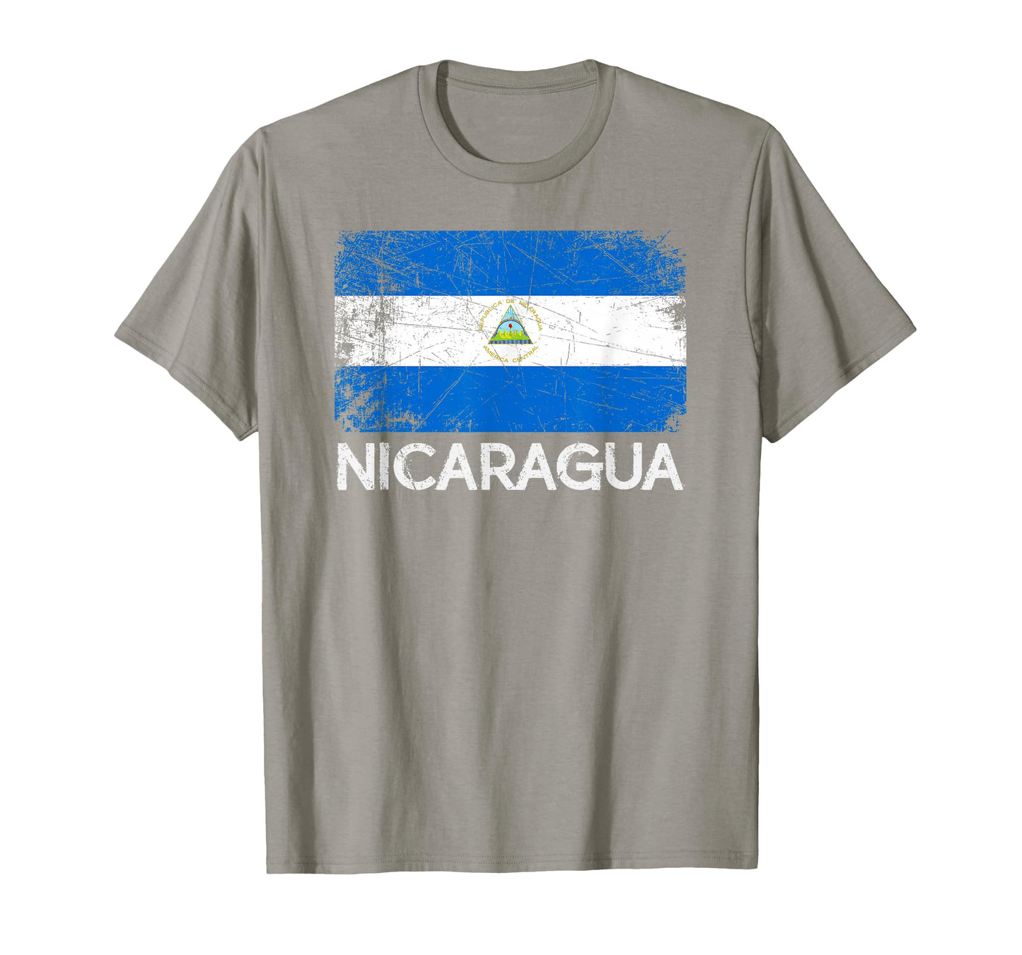 Nicaraguan Flag T-Shirt | Vintage Made In Nicaragua Gift T-Shirt
