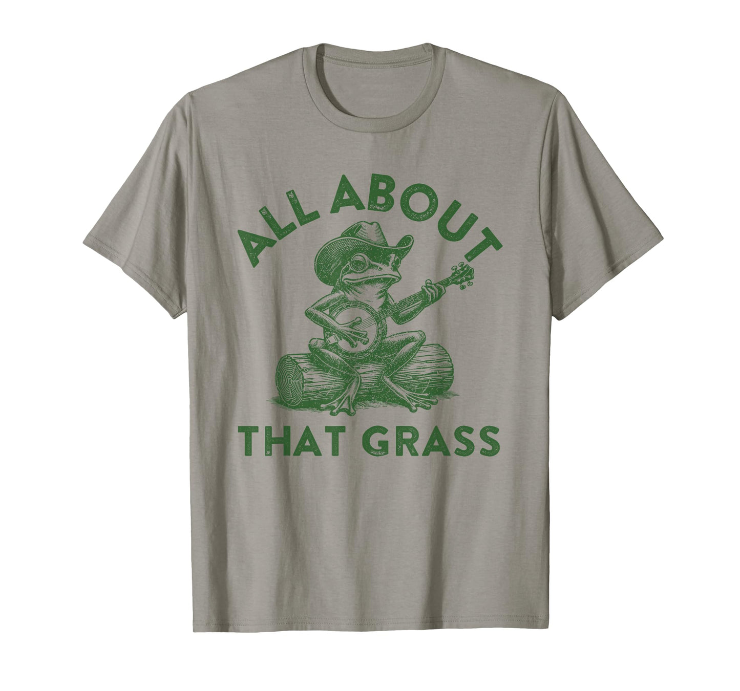 Funny Bluegrass Frog Playing Banjo Country Music Fan T-Shirt