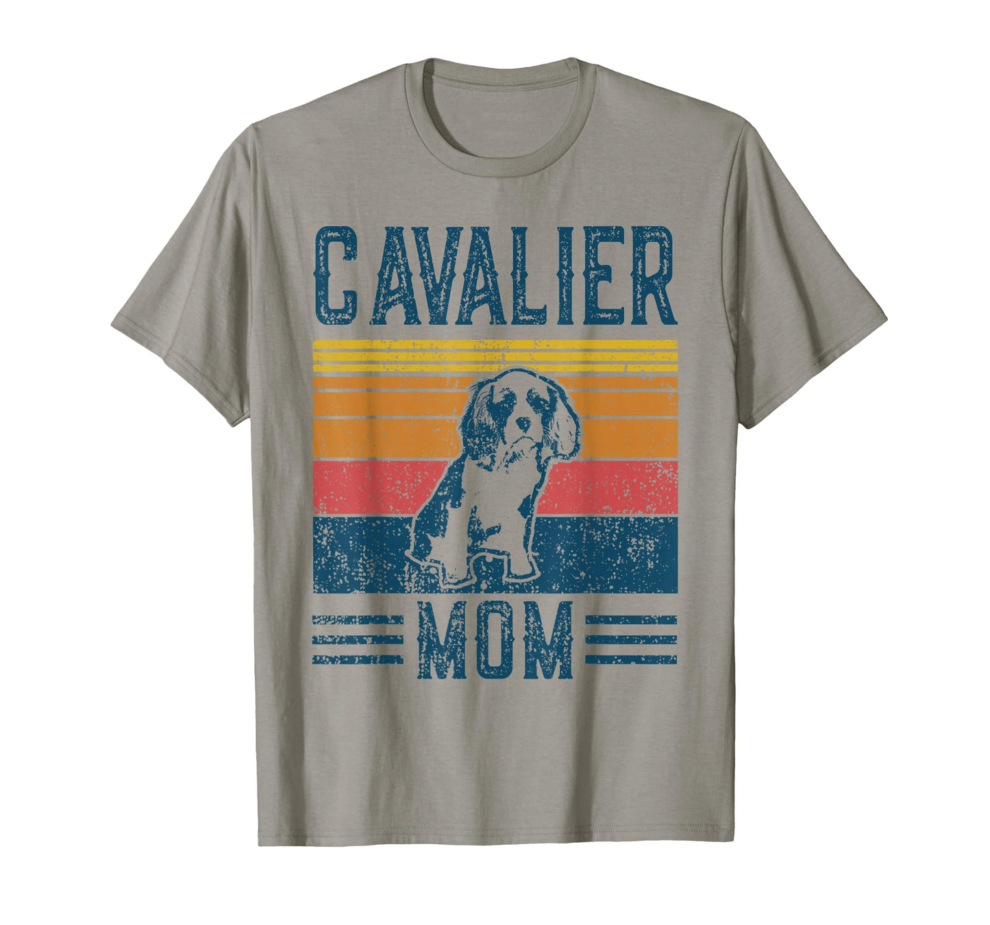 Dog Cavalier Mom - Vintage Cavalier Mom T-Shirt Small