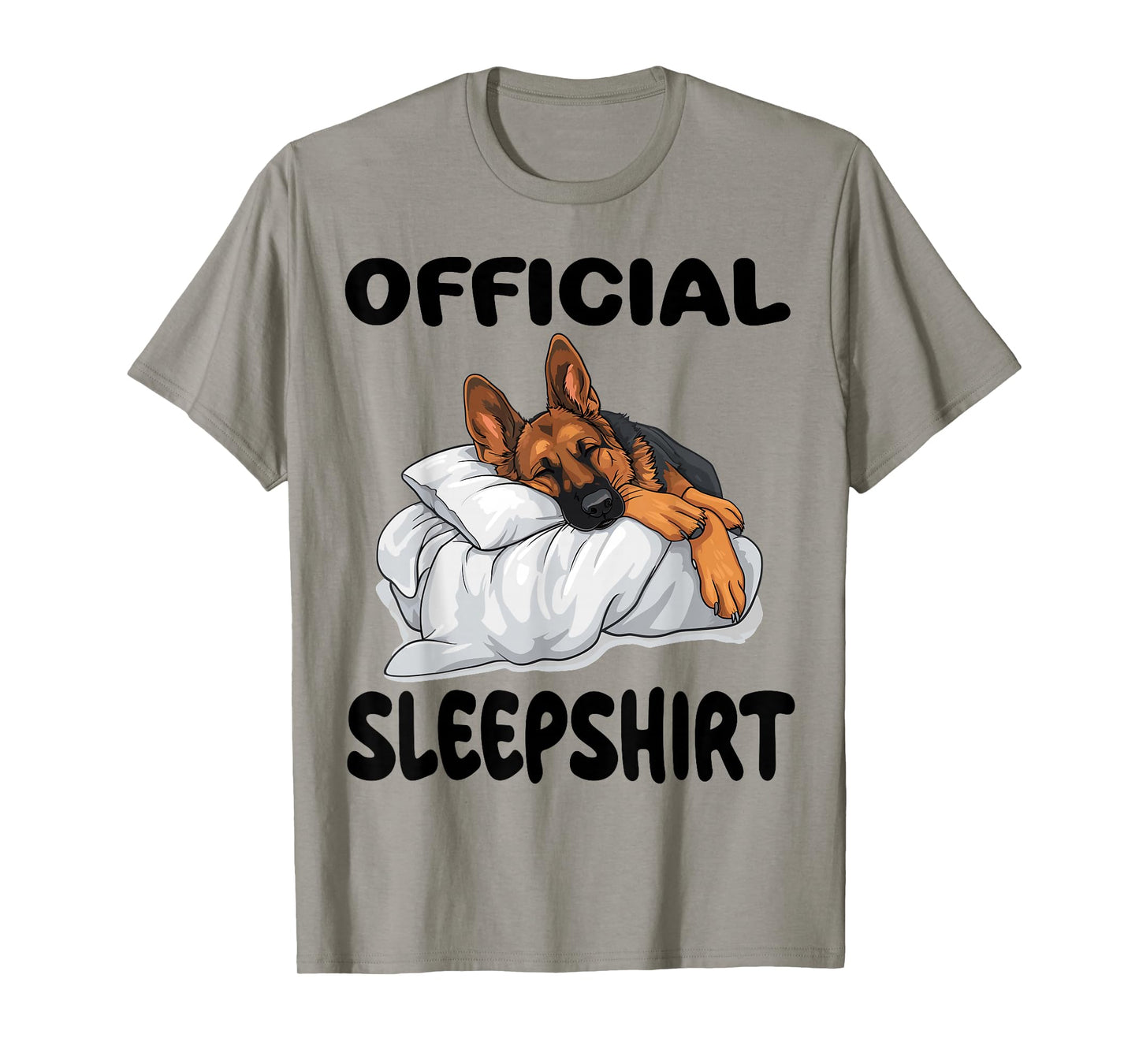 German Shepherd Dog Official Sleepshirt Pajamas Nightgown T-Shirt