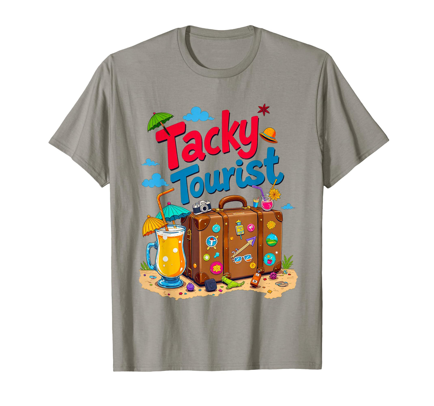 Tacky Tourist Day Outfit Tacky Tourist Costume Idea Tacky T-Shirt