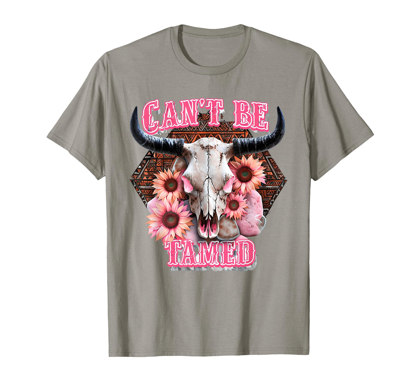 Can't Be Tamed Coquette Western Country Graphic Cowgirl T-Shirt