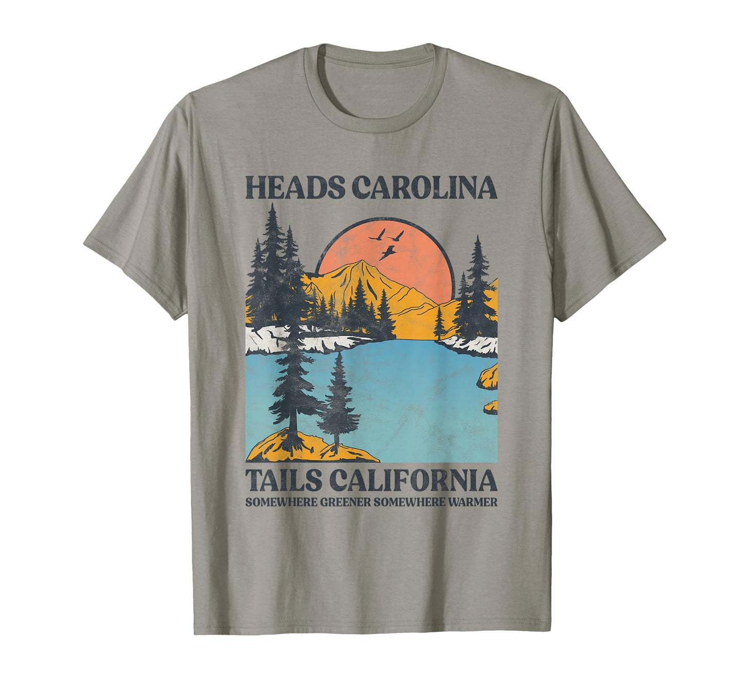 Cowgirl Western Country Music Heads Carolina Tail California T-Shirt