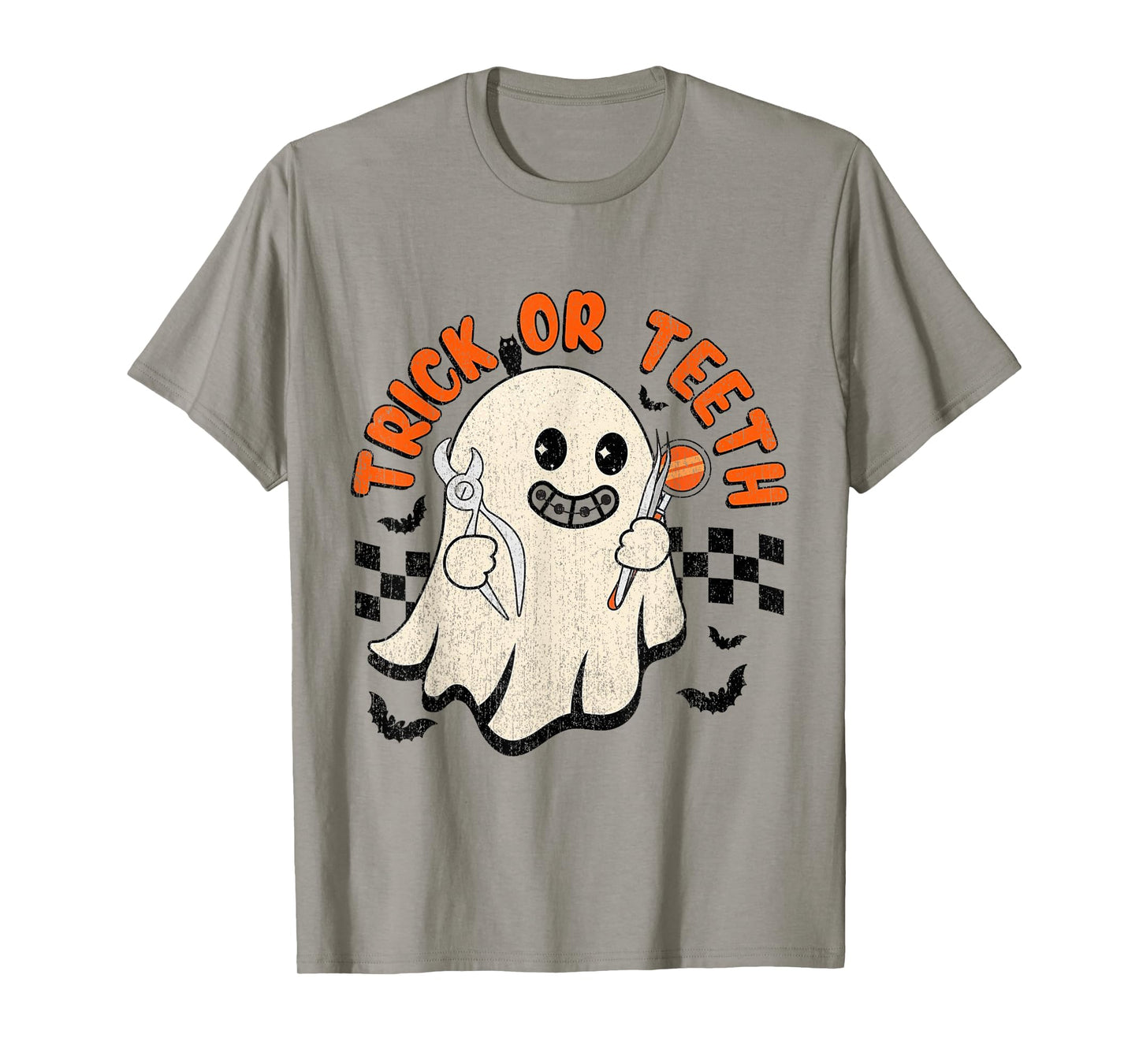 Orthodontist Halloween Trick Or Treat Dentist, Dental Assis T-Shirt